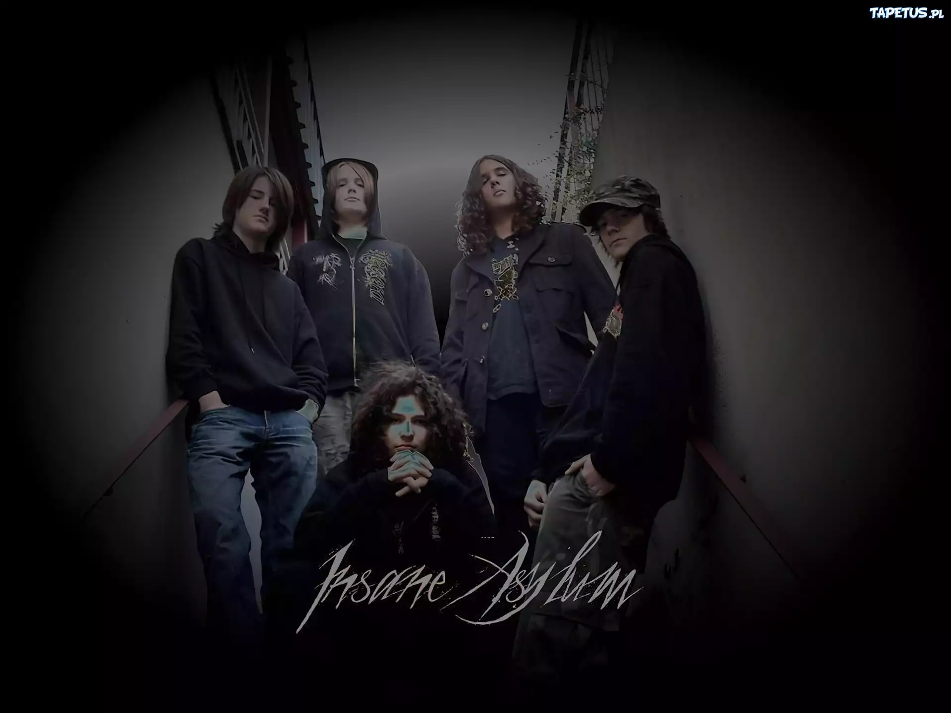 Insane Asylum,zespół, ludzie , twarze
