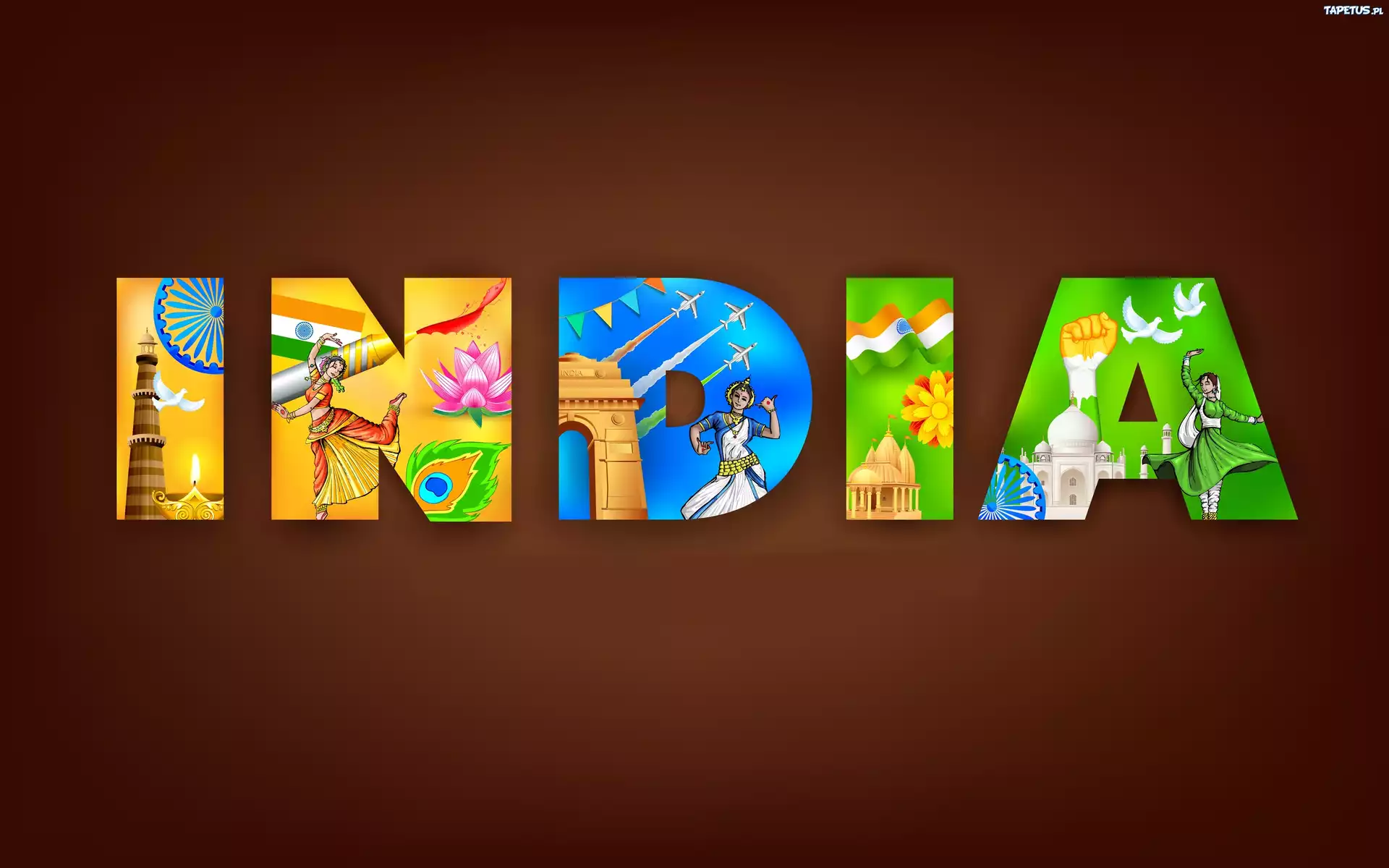 Napis, Indie, 2D