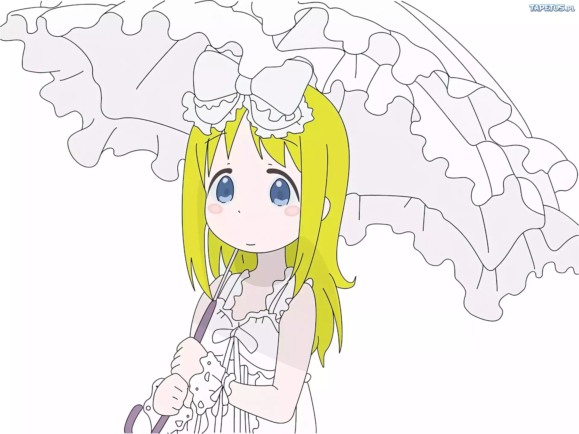 Ichigo Mashimaro, dziewczyna, parasol