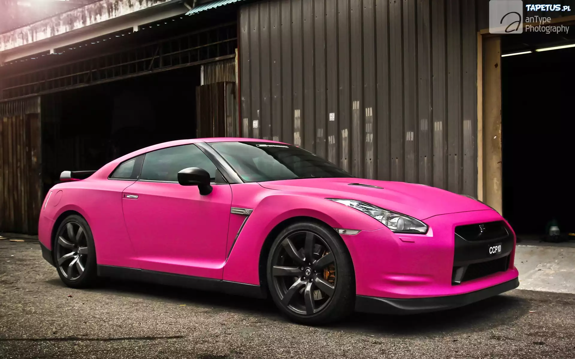 Nissan, GTR, Różowy