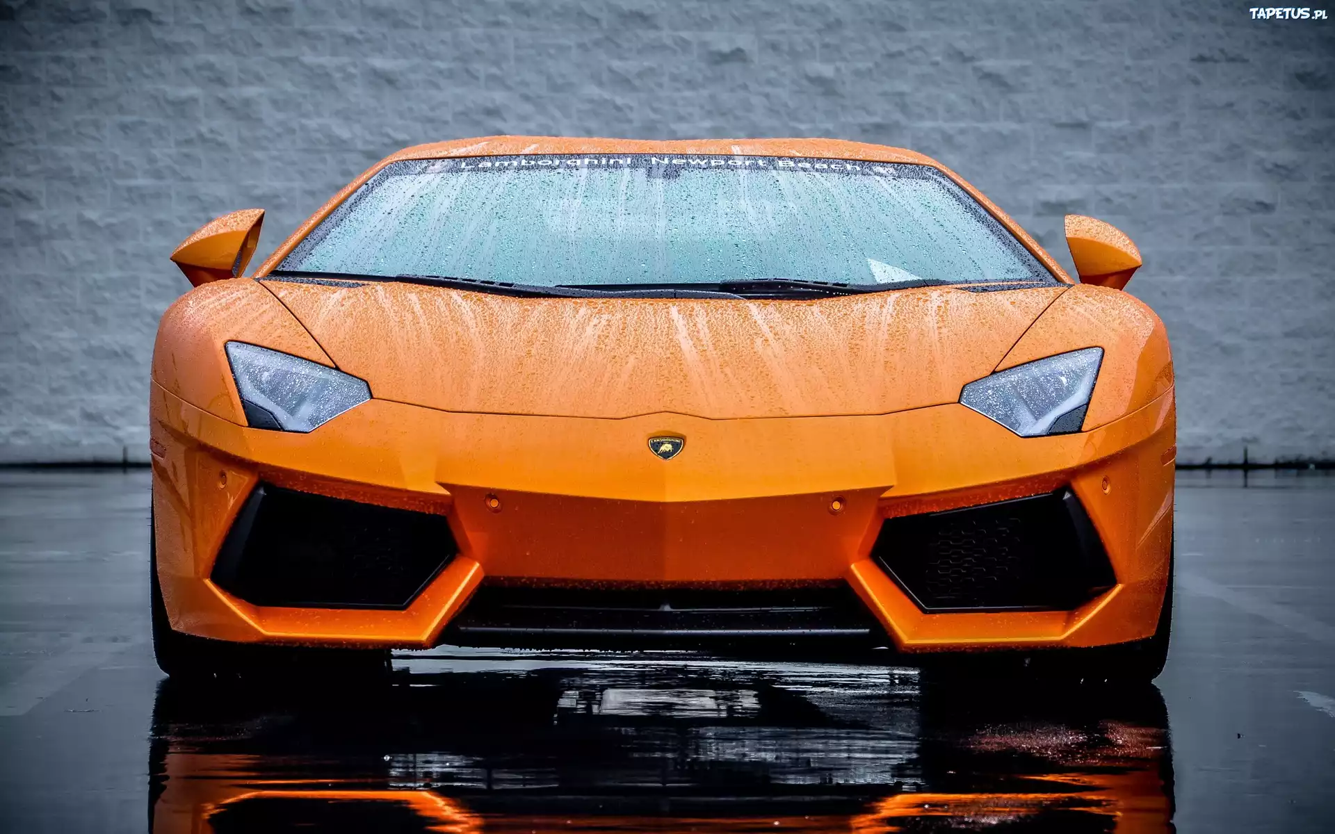 Przód, Lamborghini Aventador
