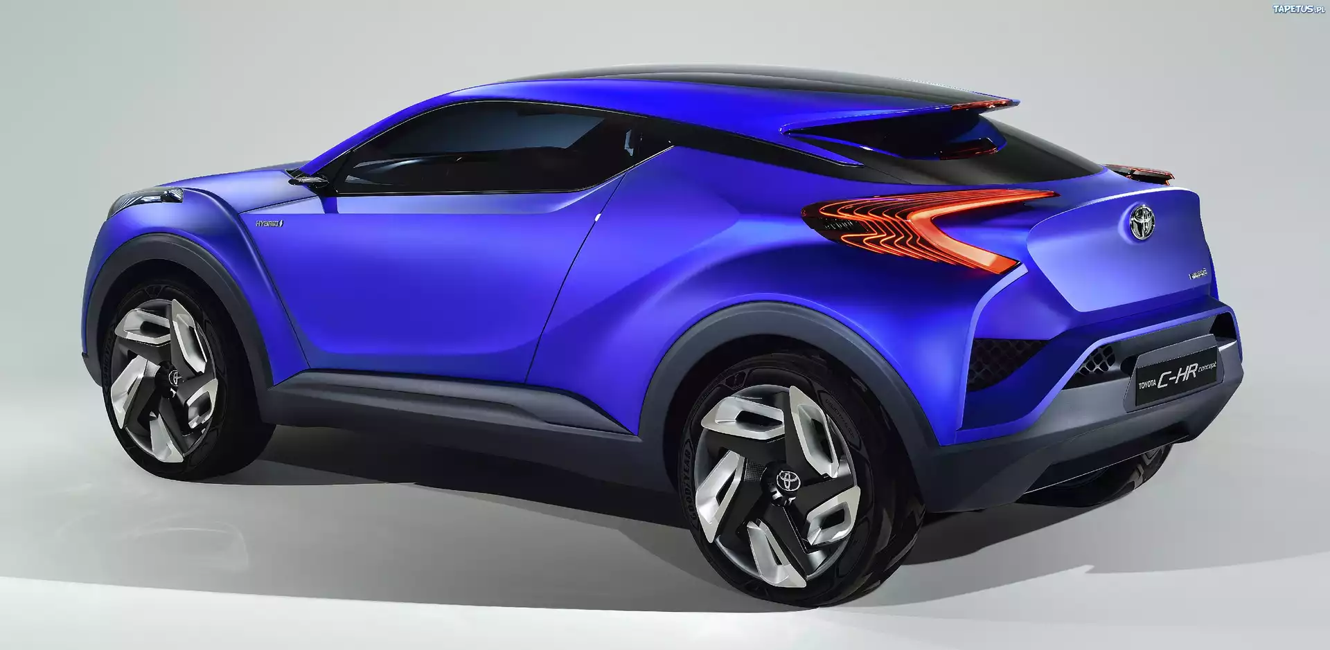 Toyota C-HR, Concept, Tył