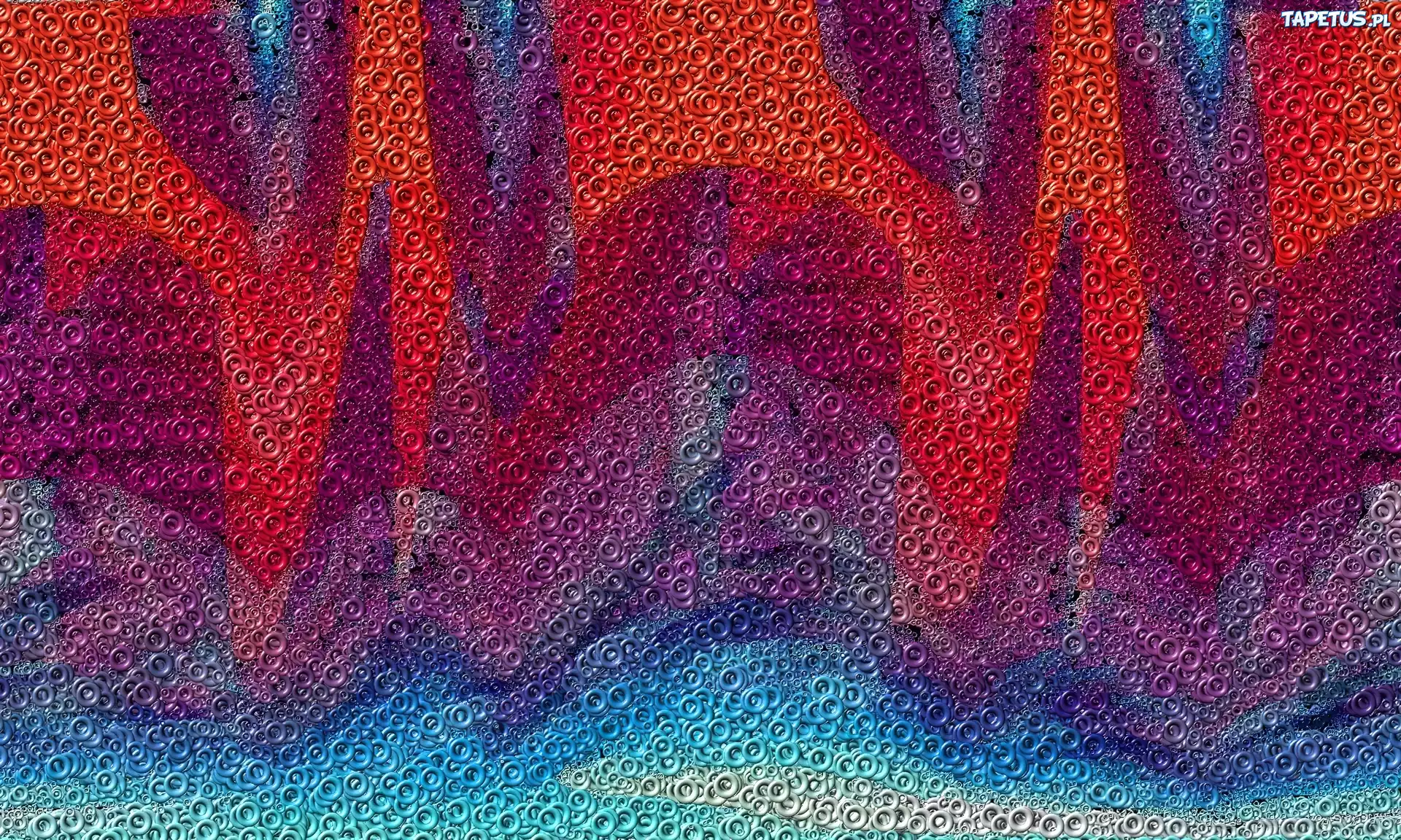 Grafika, Komputerowa, 3D, Abstrakcja