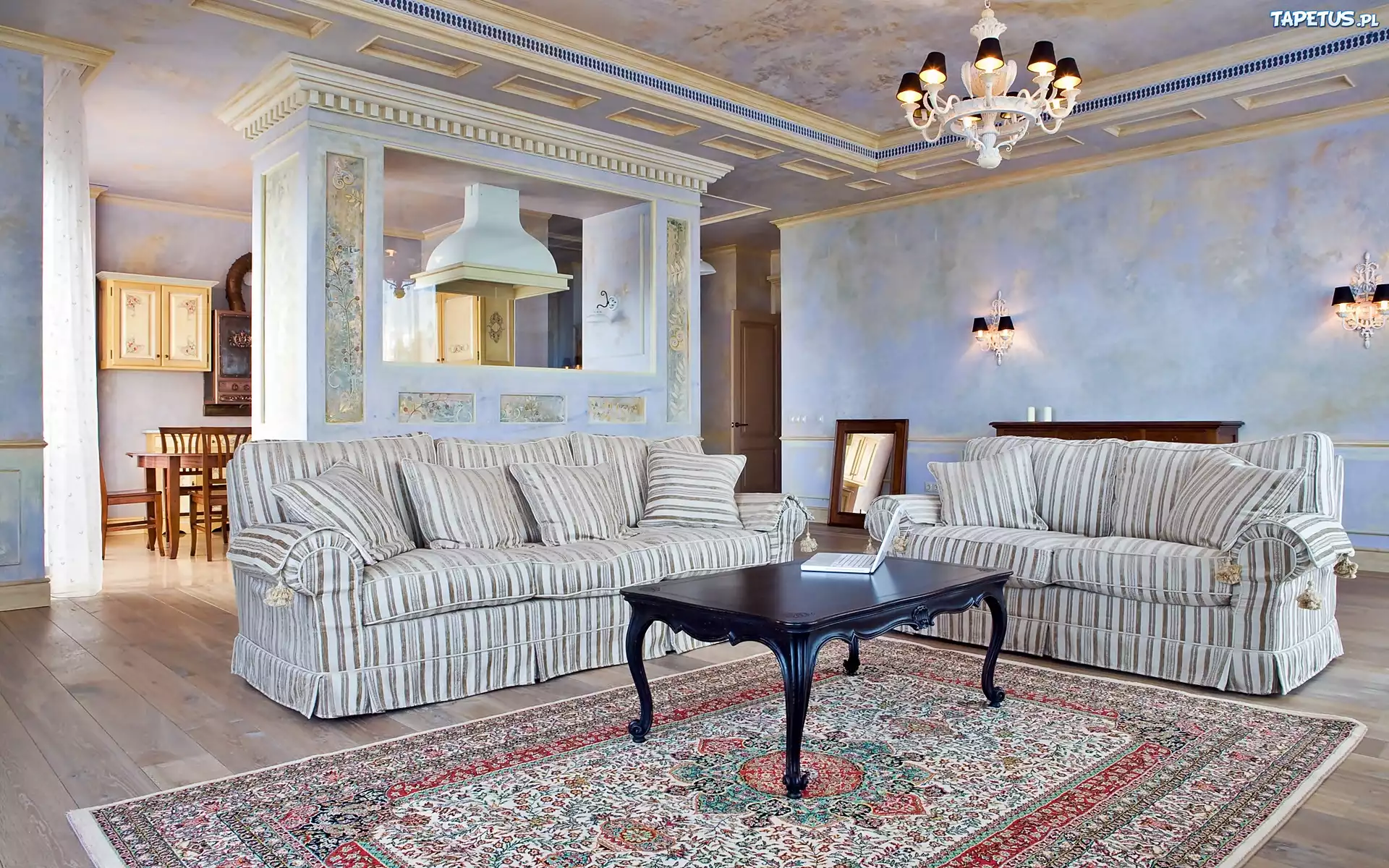 Dom, Wnętrze, Salon