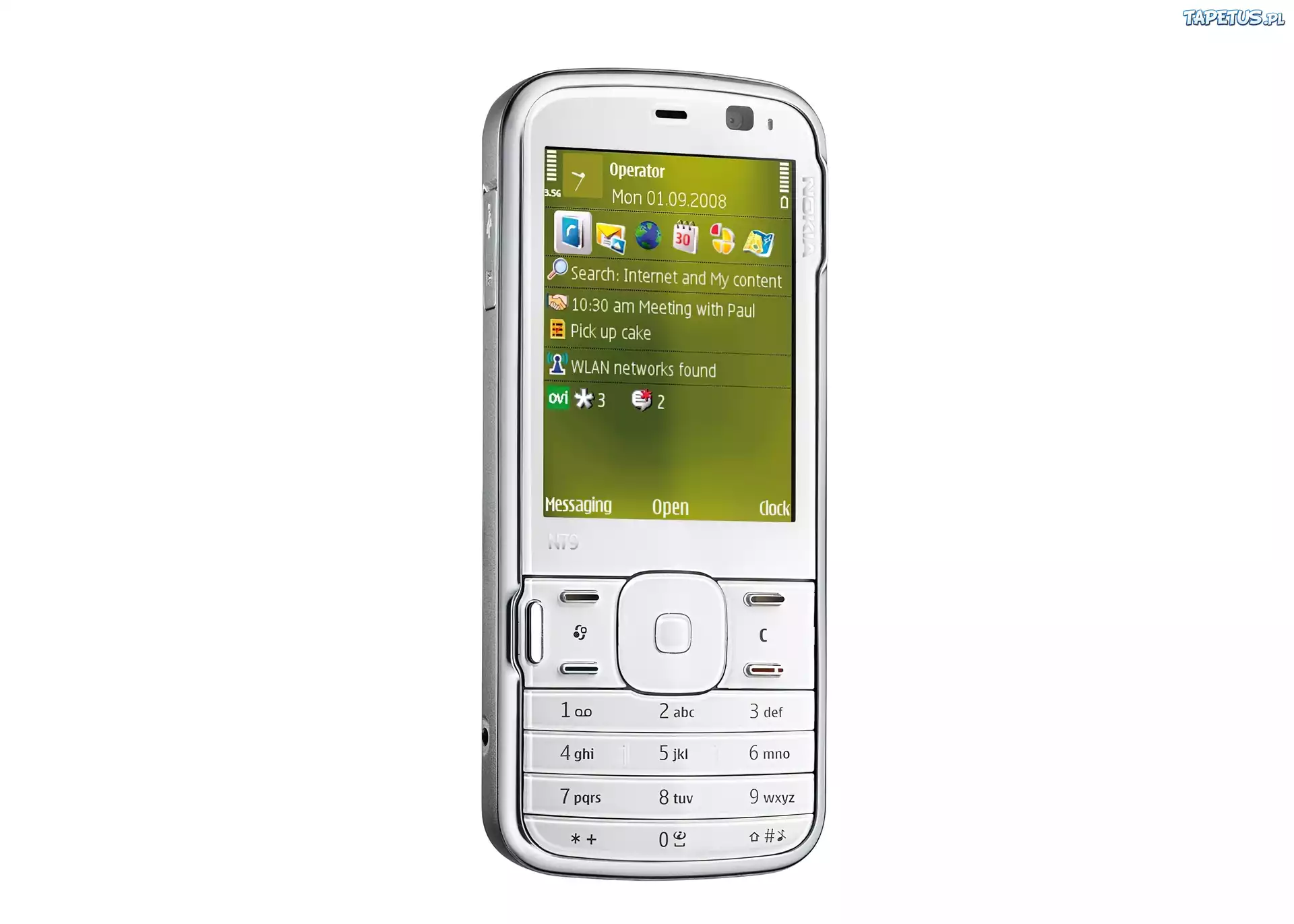 Nokia N79, Srebrna, 3.5G