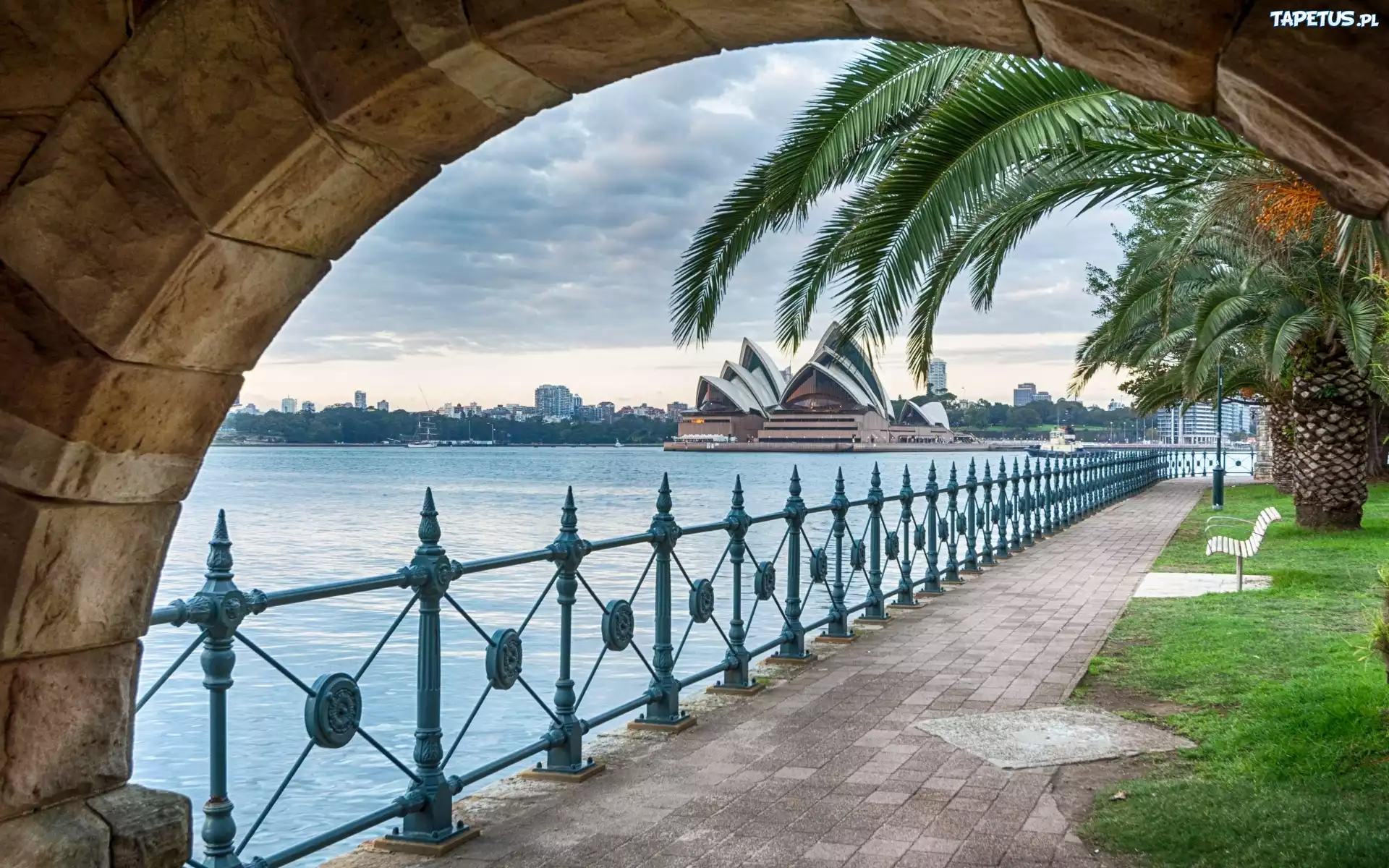 Australia, Sydney Opera House, Łuk, Park