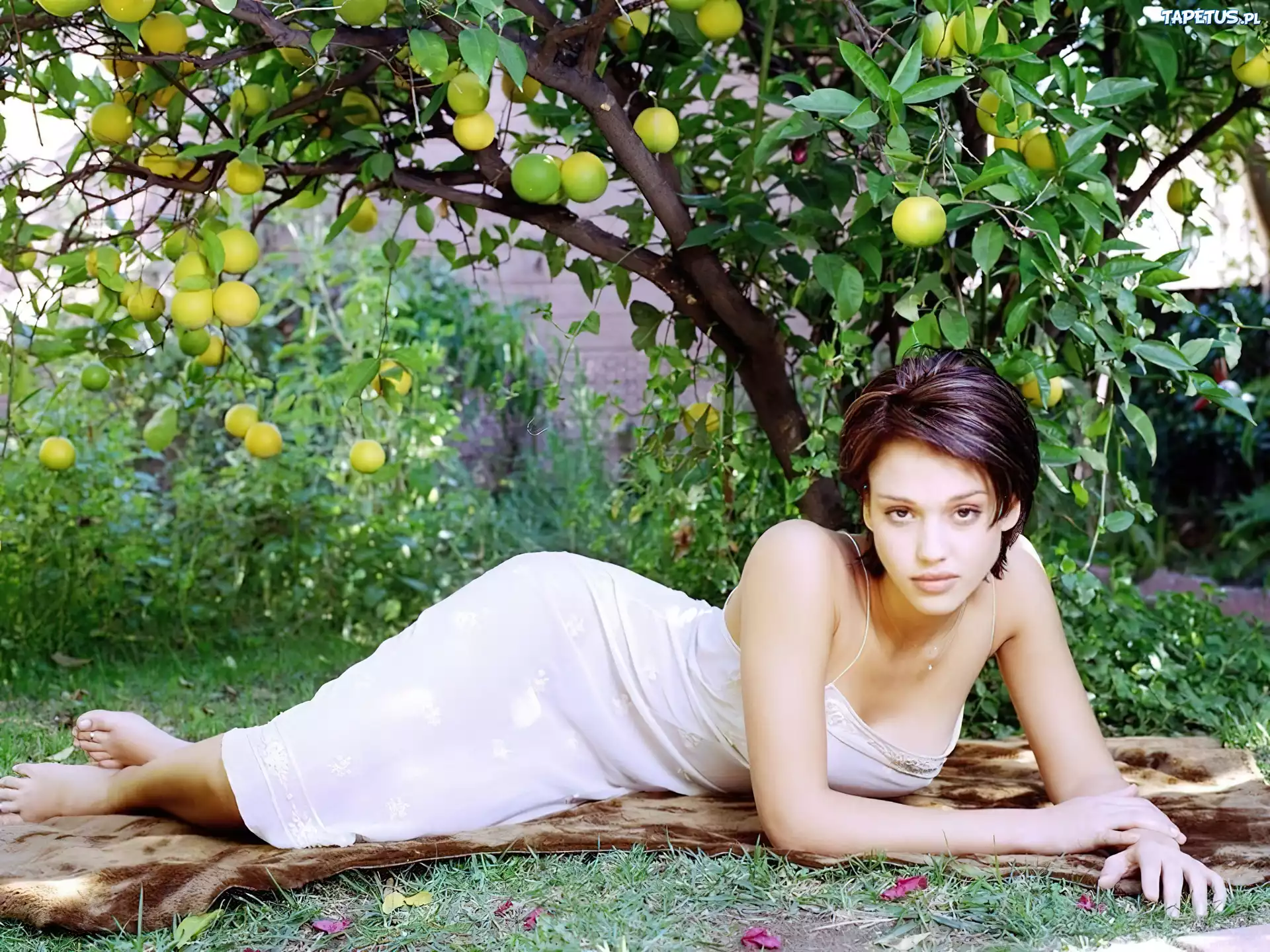 Jessica Alba, ogród