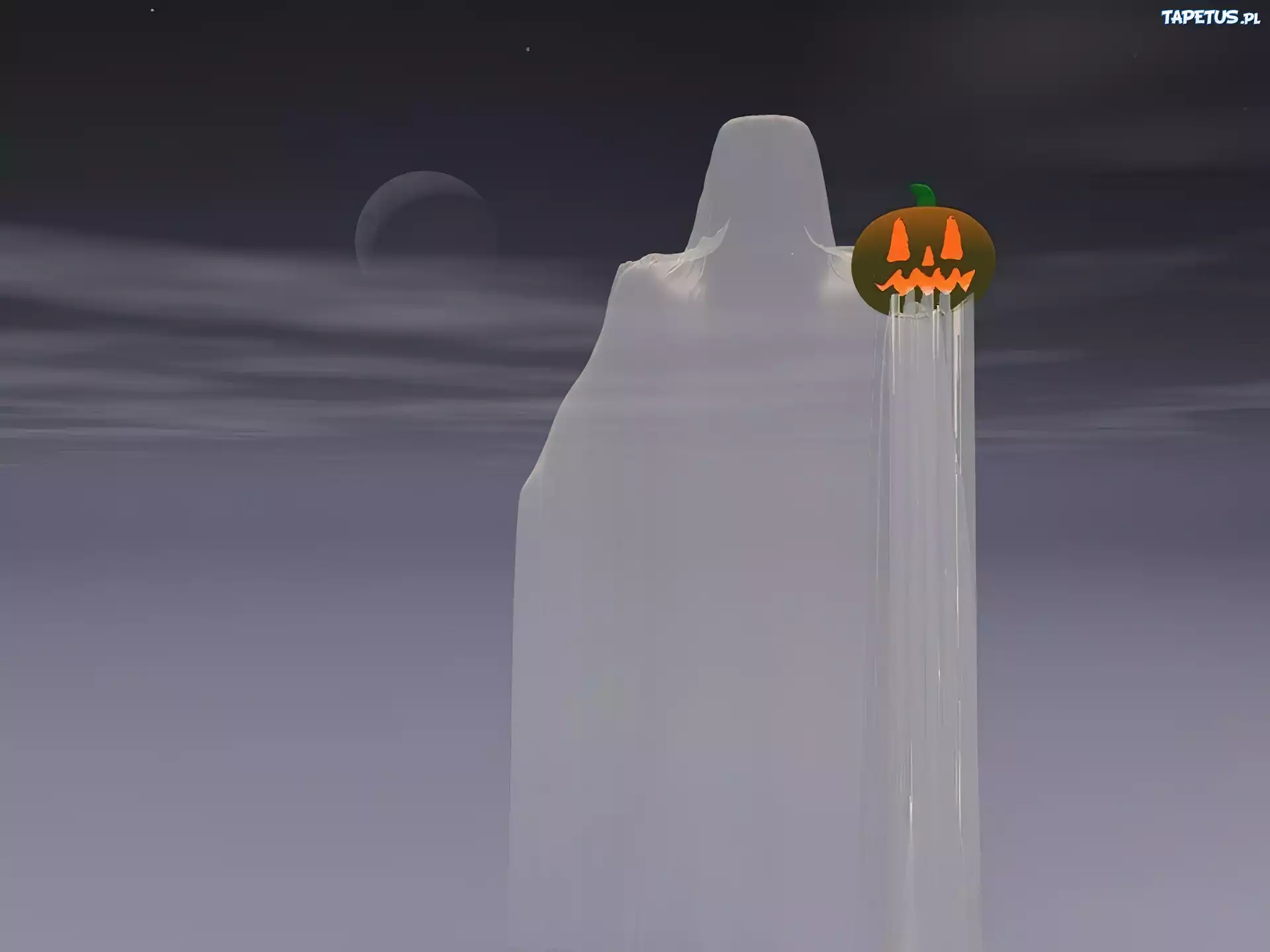 Halloween,zjawa z dynią