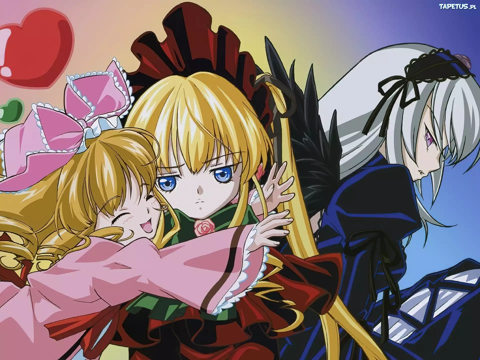 Rozen Maiden, postacie, suknie