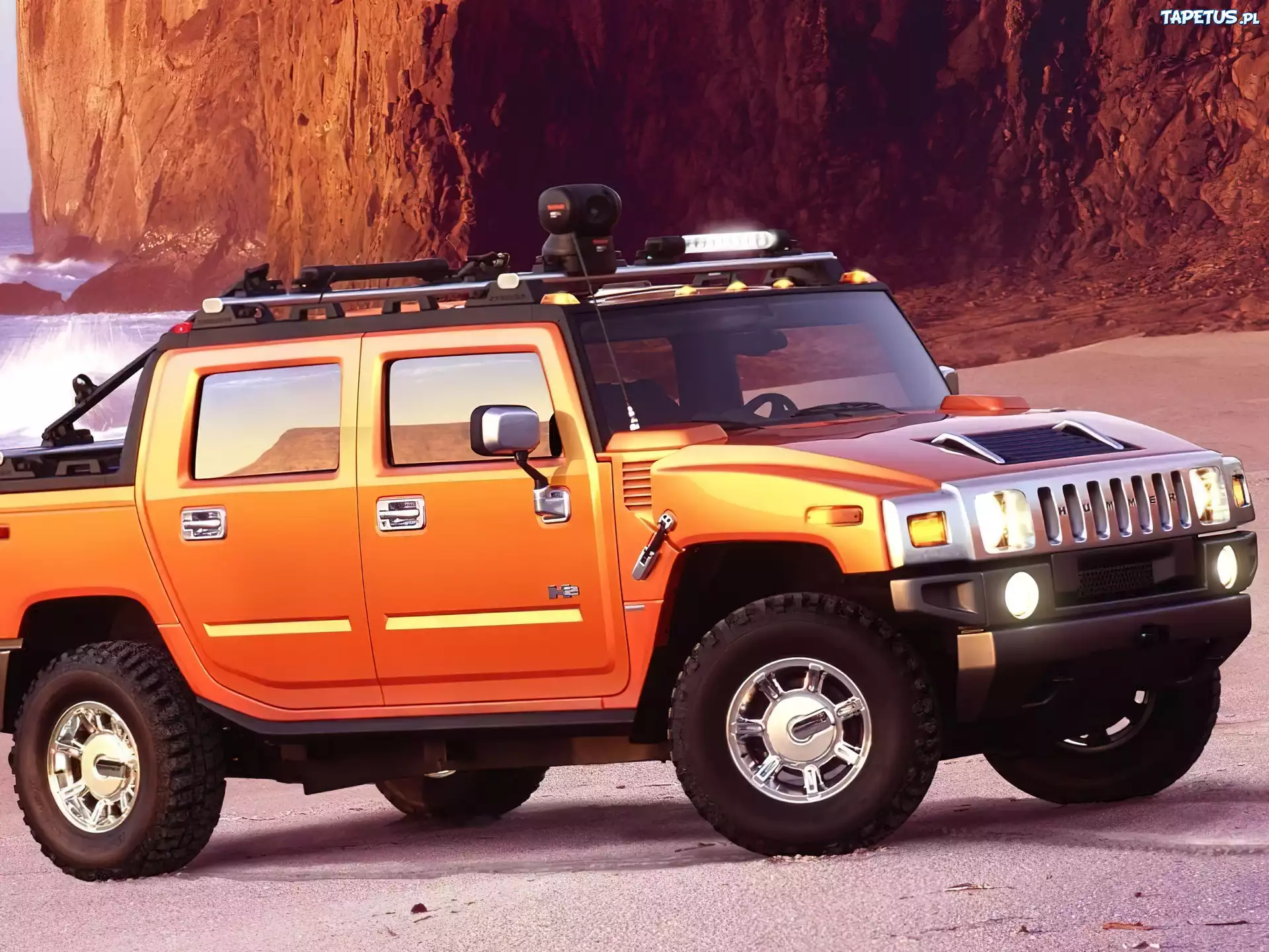 Żółty, Hummer H2