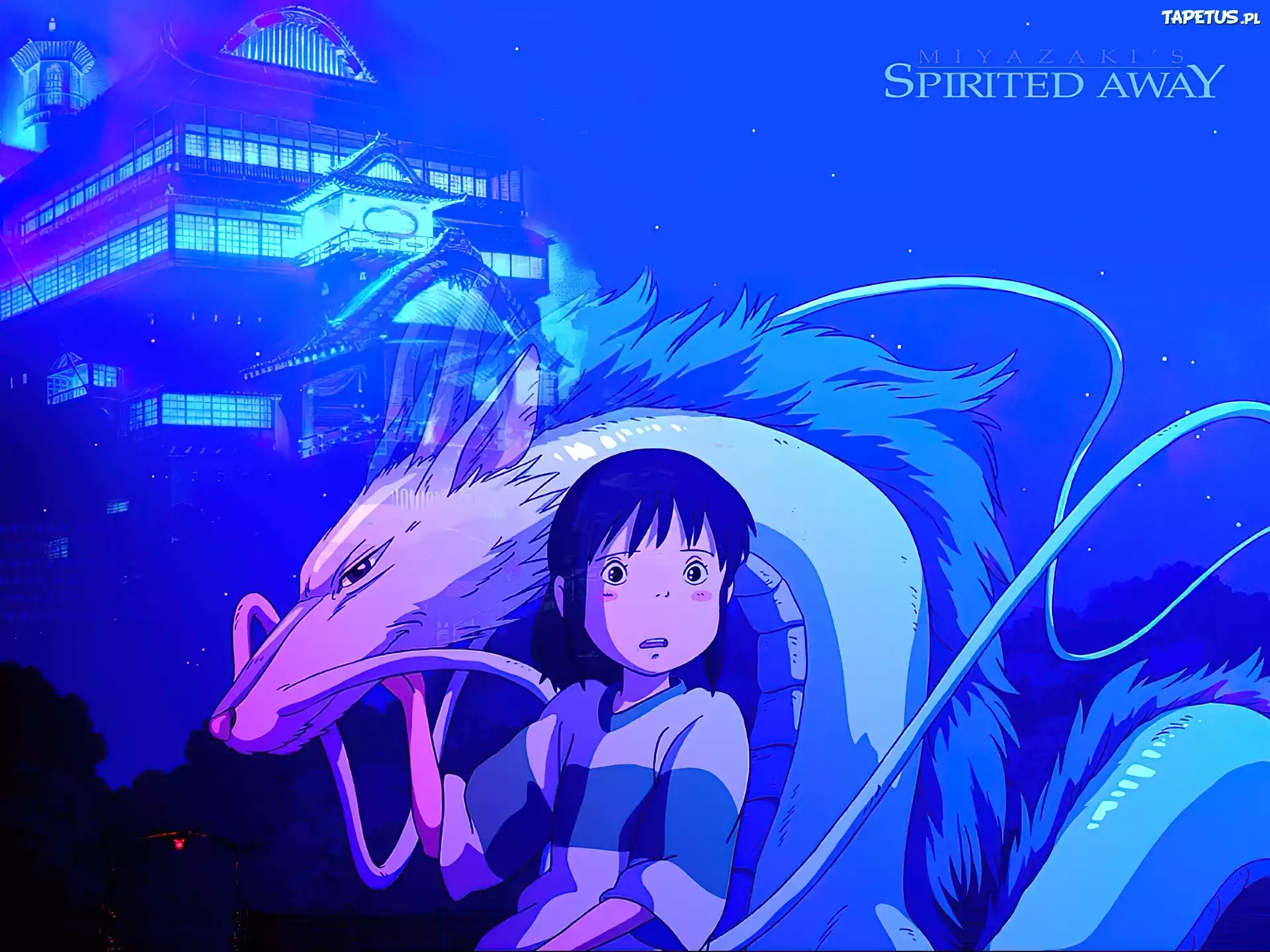 Spirited Away, chłopiec, smok