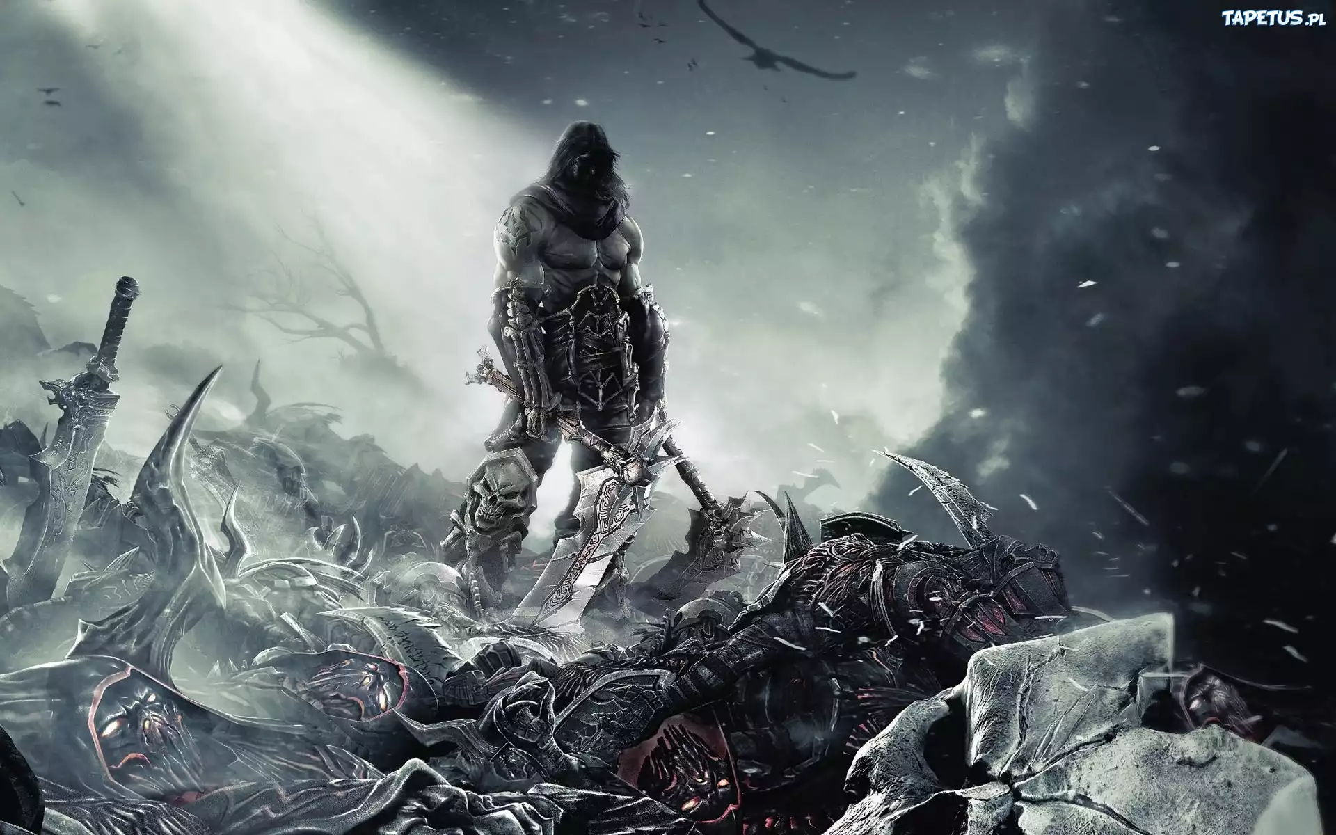 Darksiders 2, Wojownik, Pole, Bitwy