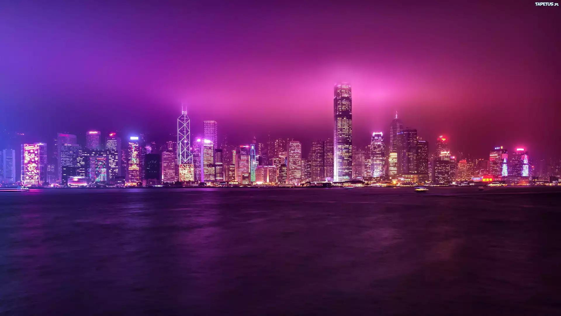 Chiny, Hong Kong, Drapacze chmur
