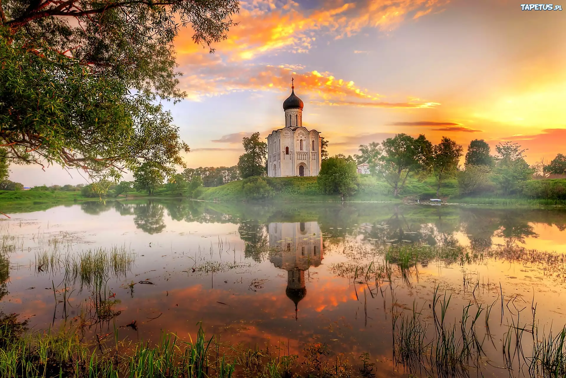 Cerkiew, Opieki, Matki, Bożej, Na Rzece, Nerl, Włodzimierz