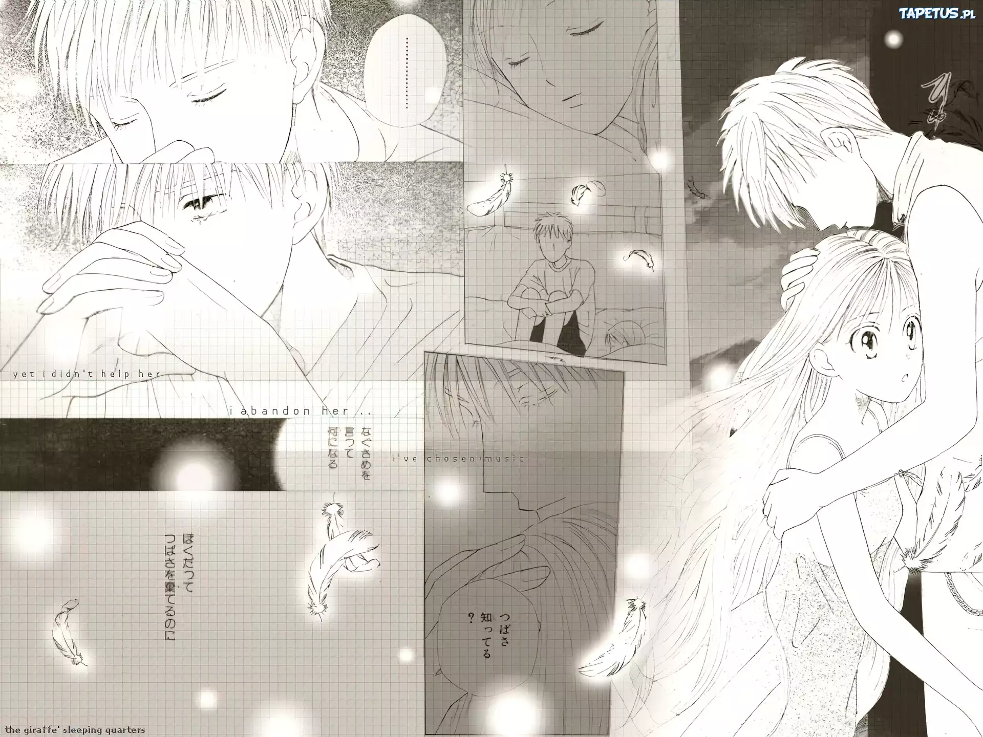 Kareshi Kanojo No Jijyou, komiks, ludzie, kartka