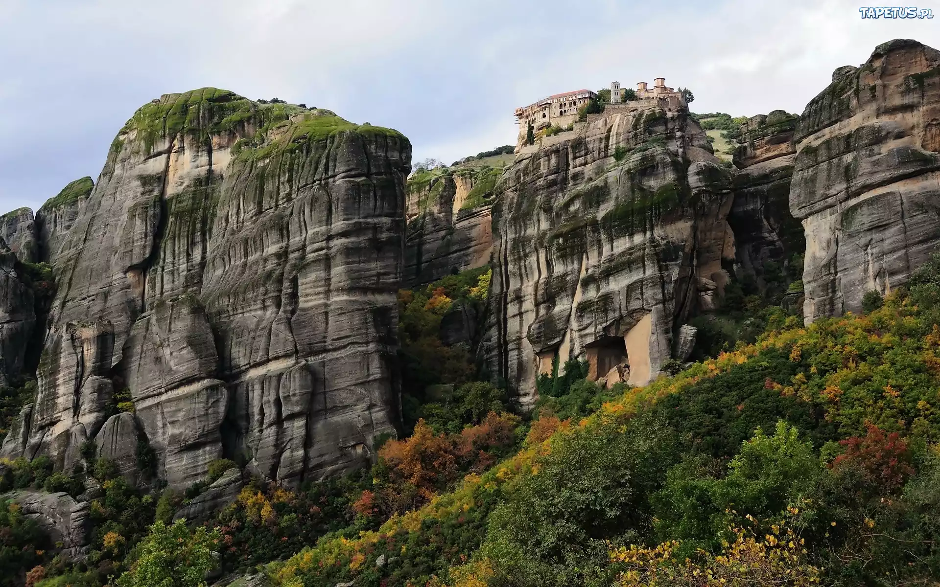 Góry, Las, Dom, Klasztor