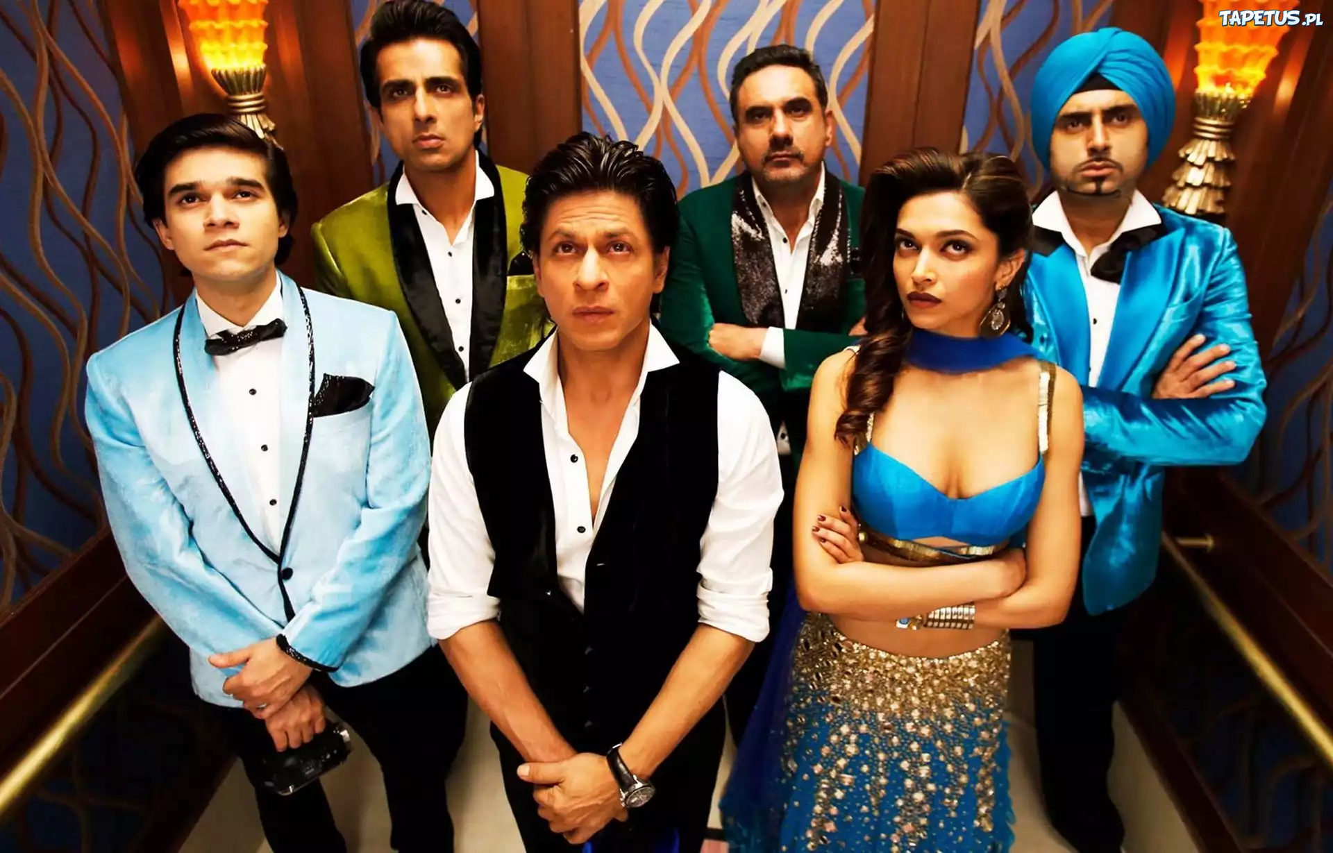 Film, Bollywood, Aktorzy, Deepika Padukone, Shahrukh Khan