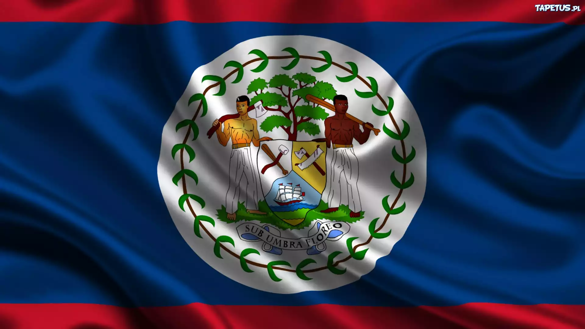 Flaga, Belize