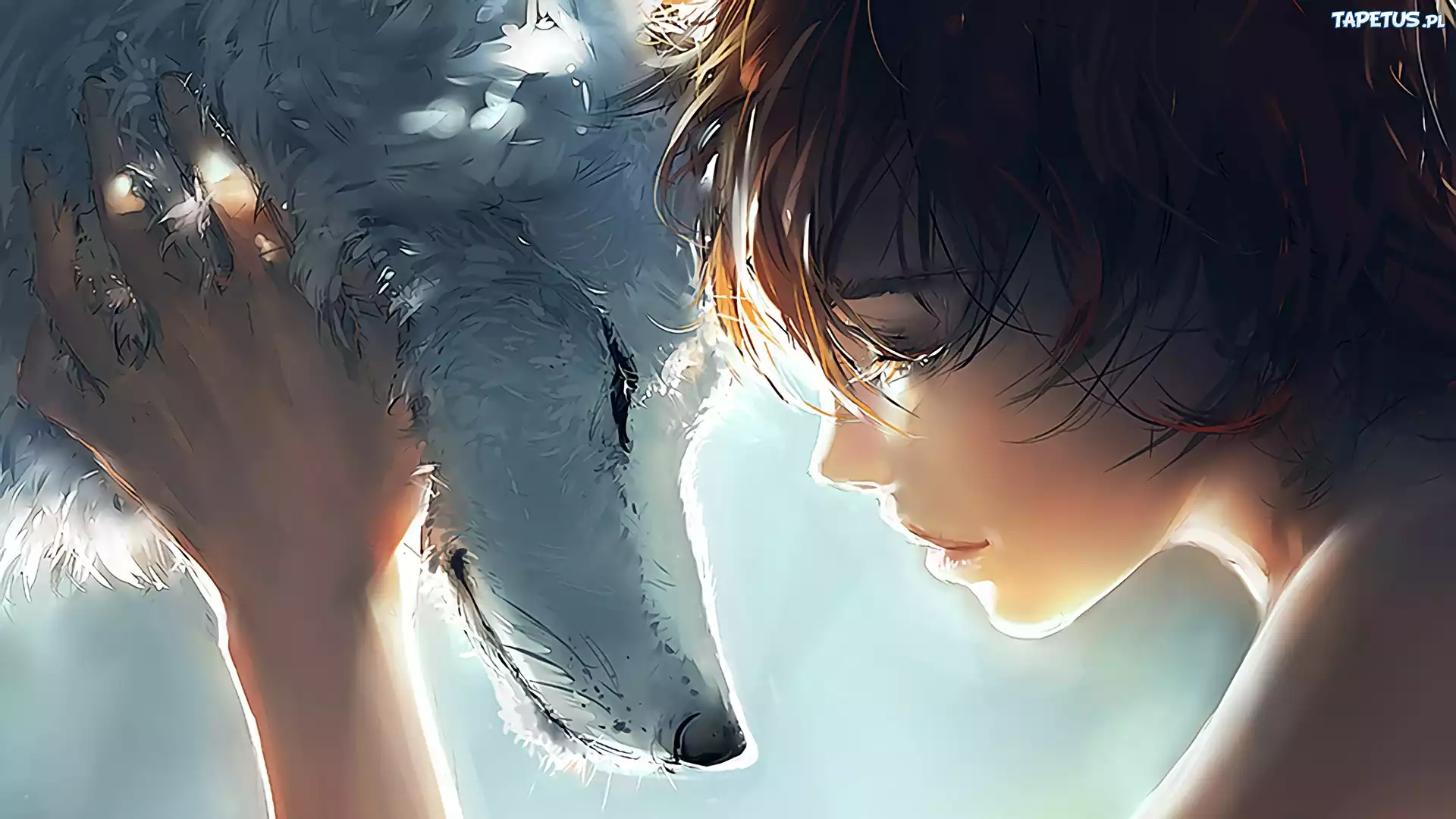 Kobieta, Wilk, Manga, Anime