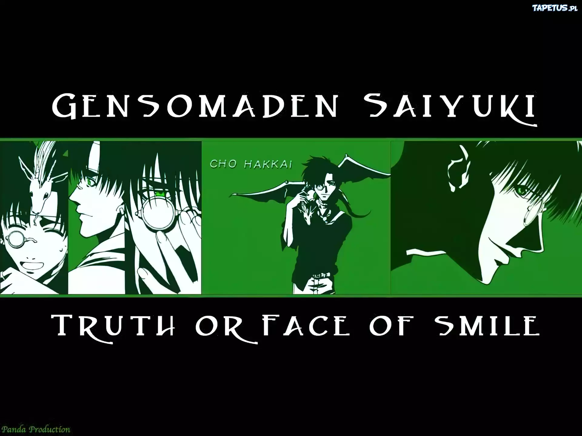 Saiyuki, oczy, ludzie