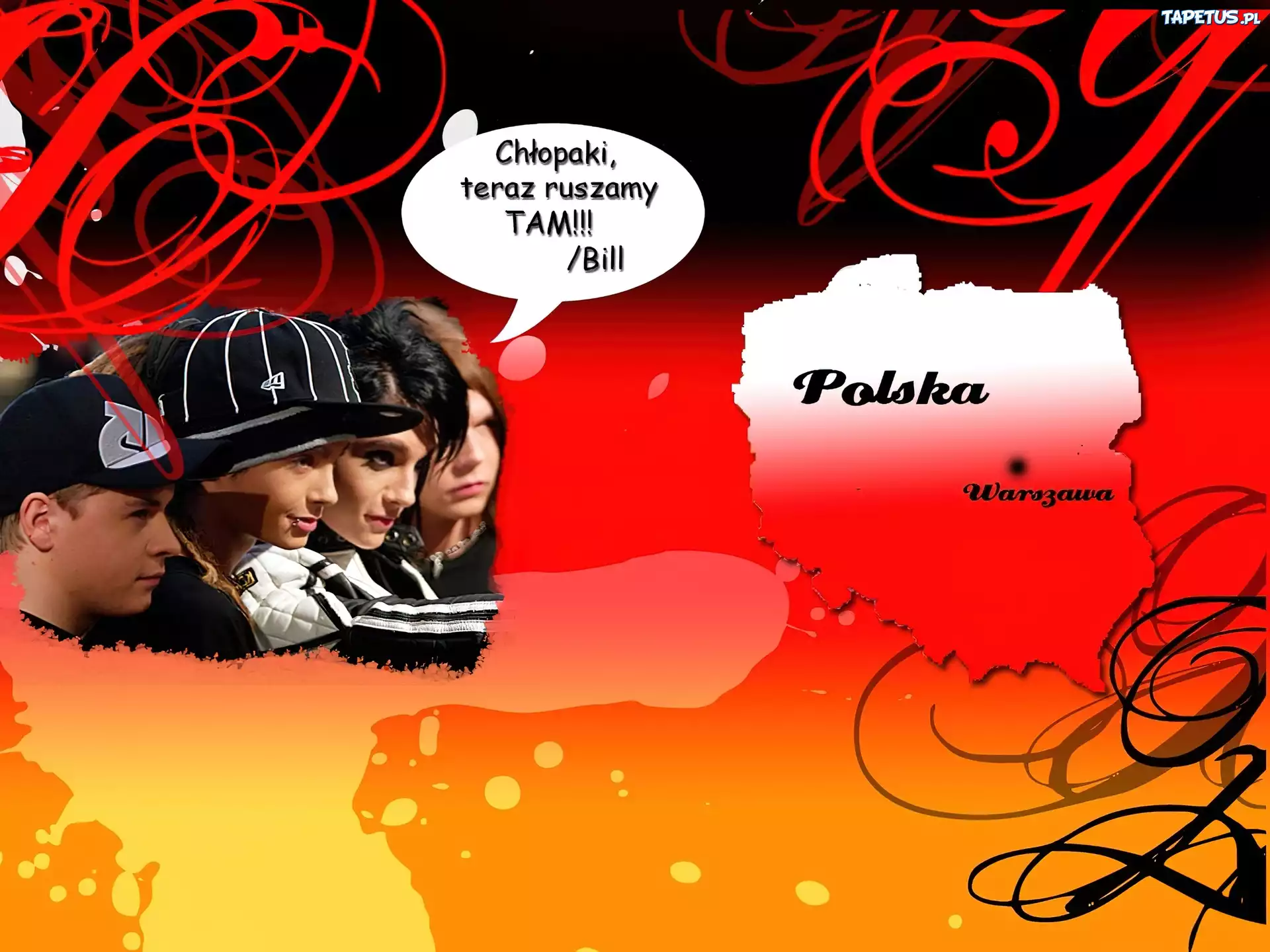 Tokio Hotel,Polska