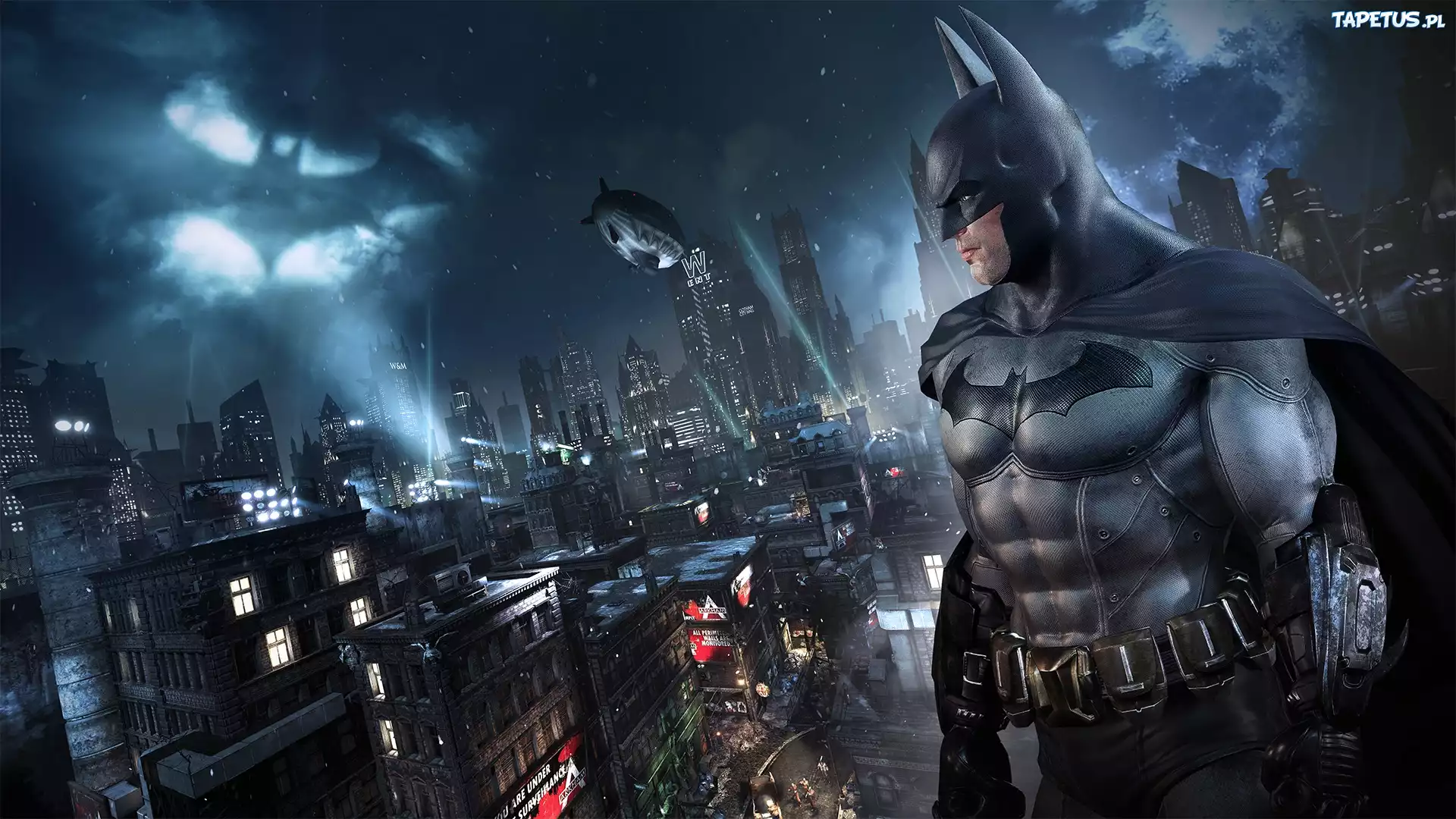 Batman, Miasto, Arkham City, Niebo