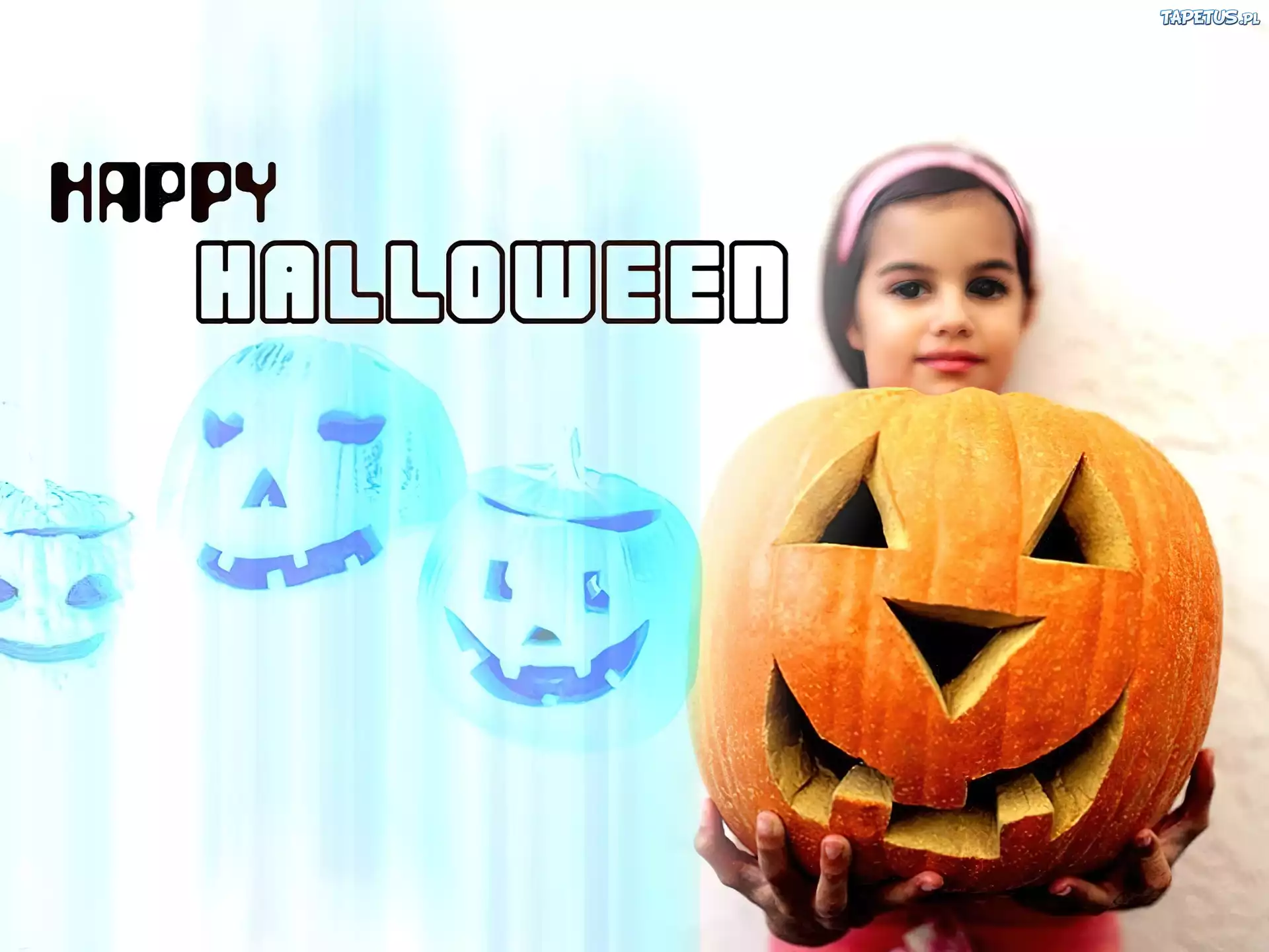 Halloween, Dziecko z dynią
