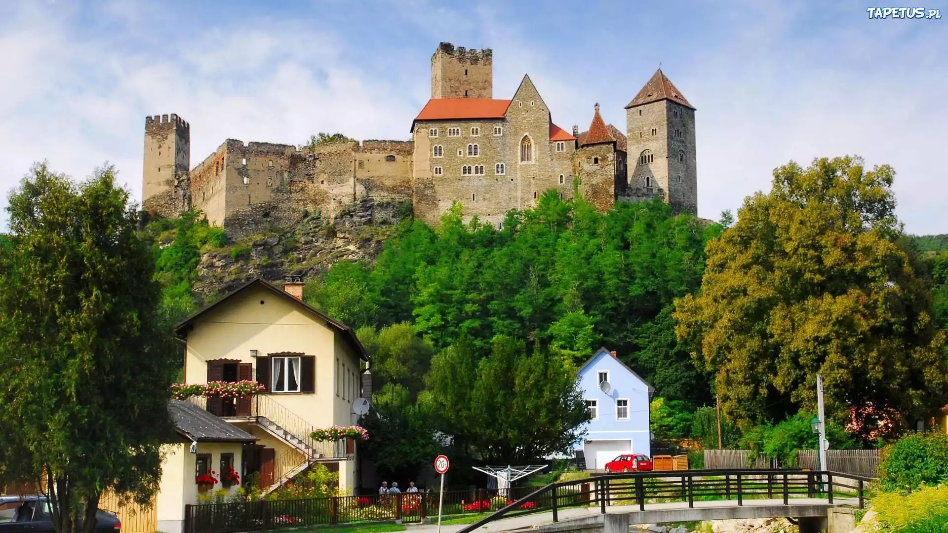 Zamek, Hardegg, Austria
