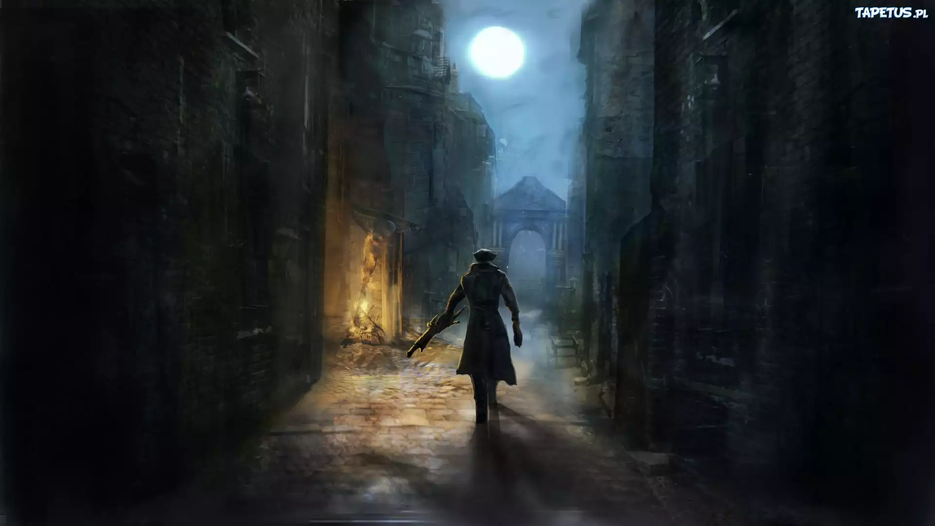 Bloodborne, Mroczna, Ulica, Księżyc, Postać