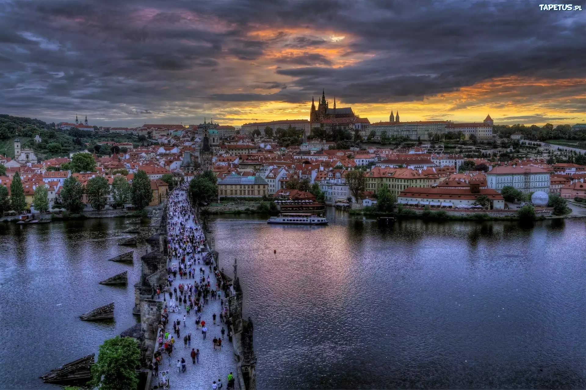 Miasto, Praga, Most Karola
