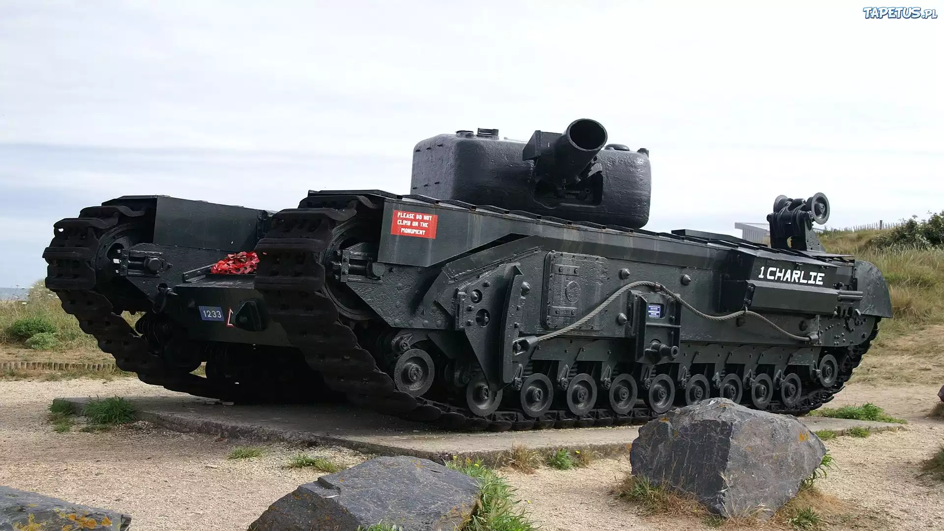 Czołg, Churchill III, Kamienie