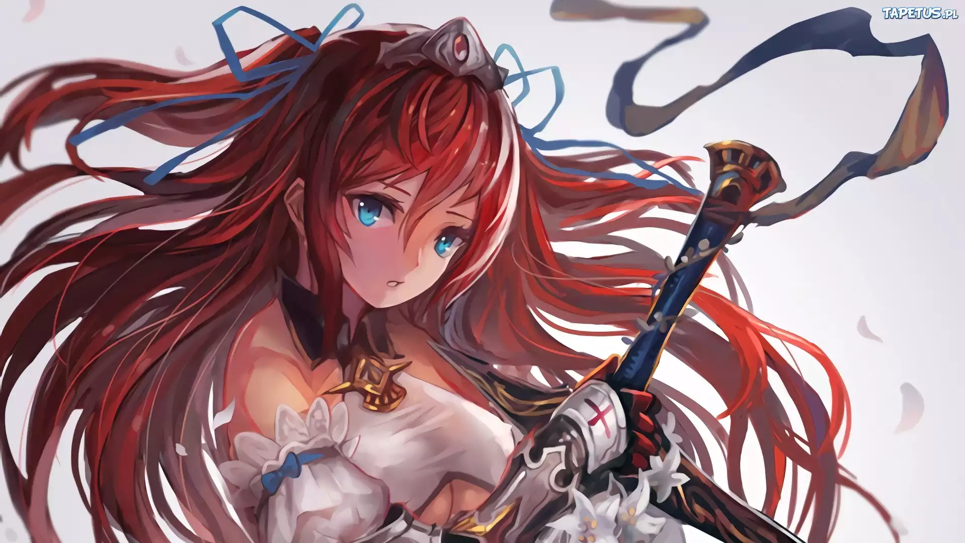 Dziewczyna, Wojowniczka, Diadem, Miecz, Manga, Anime