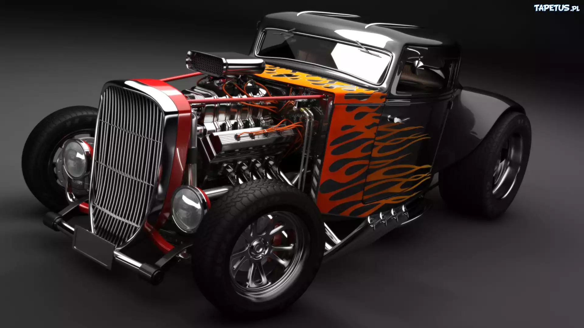 Samochód, Ford, Hot Rod