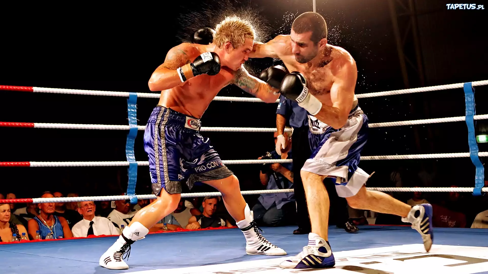 Boks, Walka, Ring, Zawodnicy