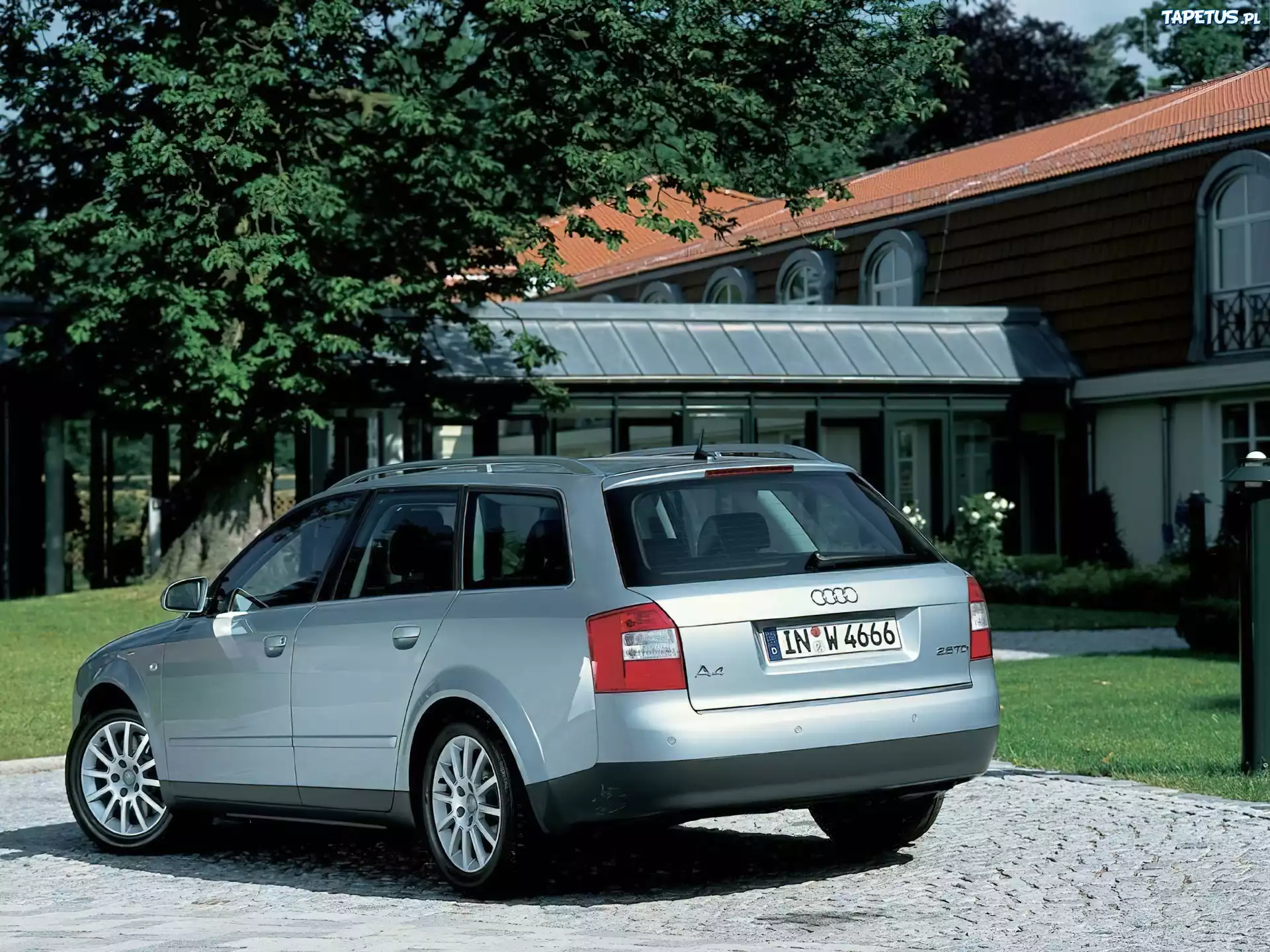 Srebrny, Audi A4, Avant