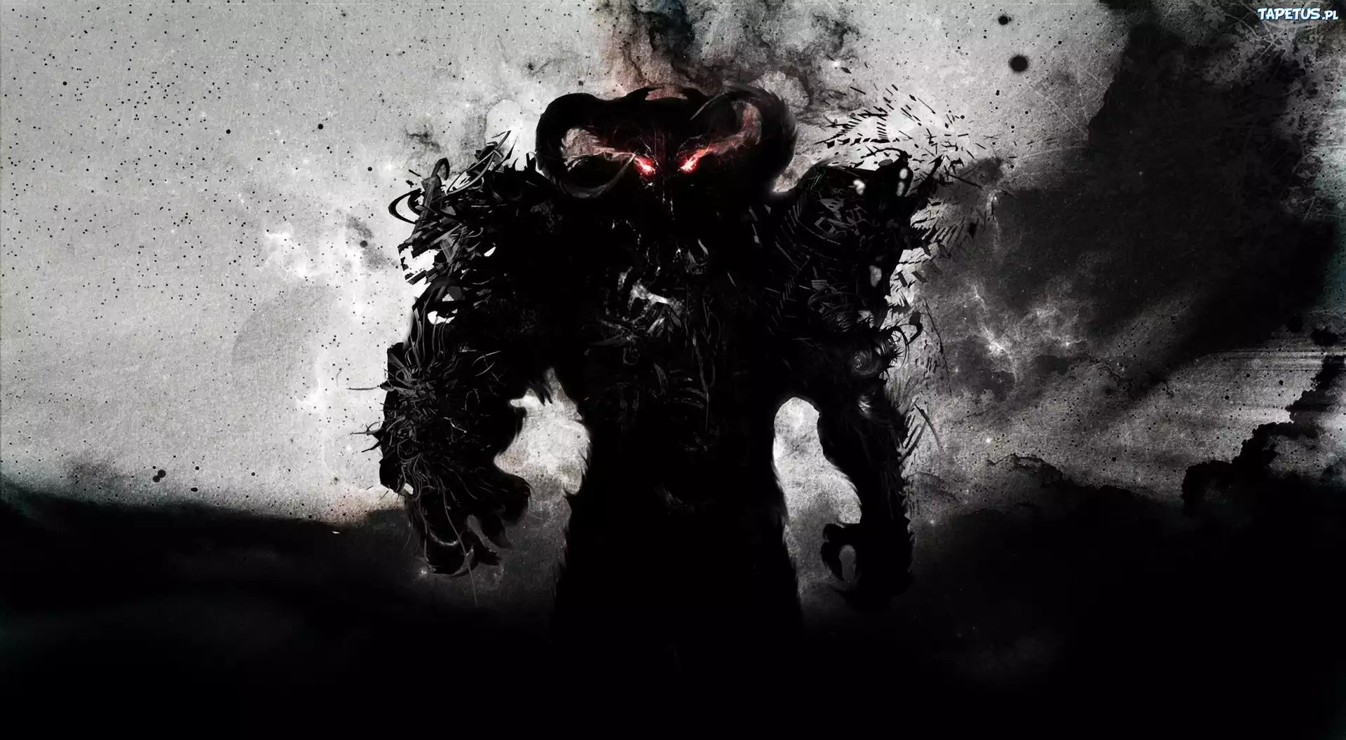Demon, Płonące, Oczy