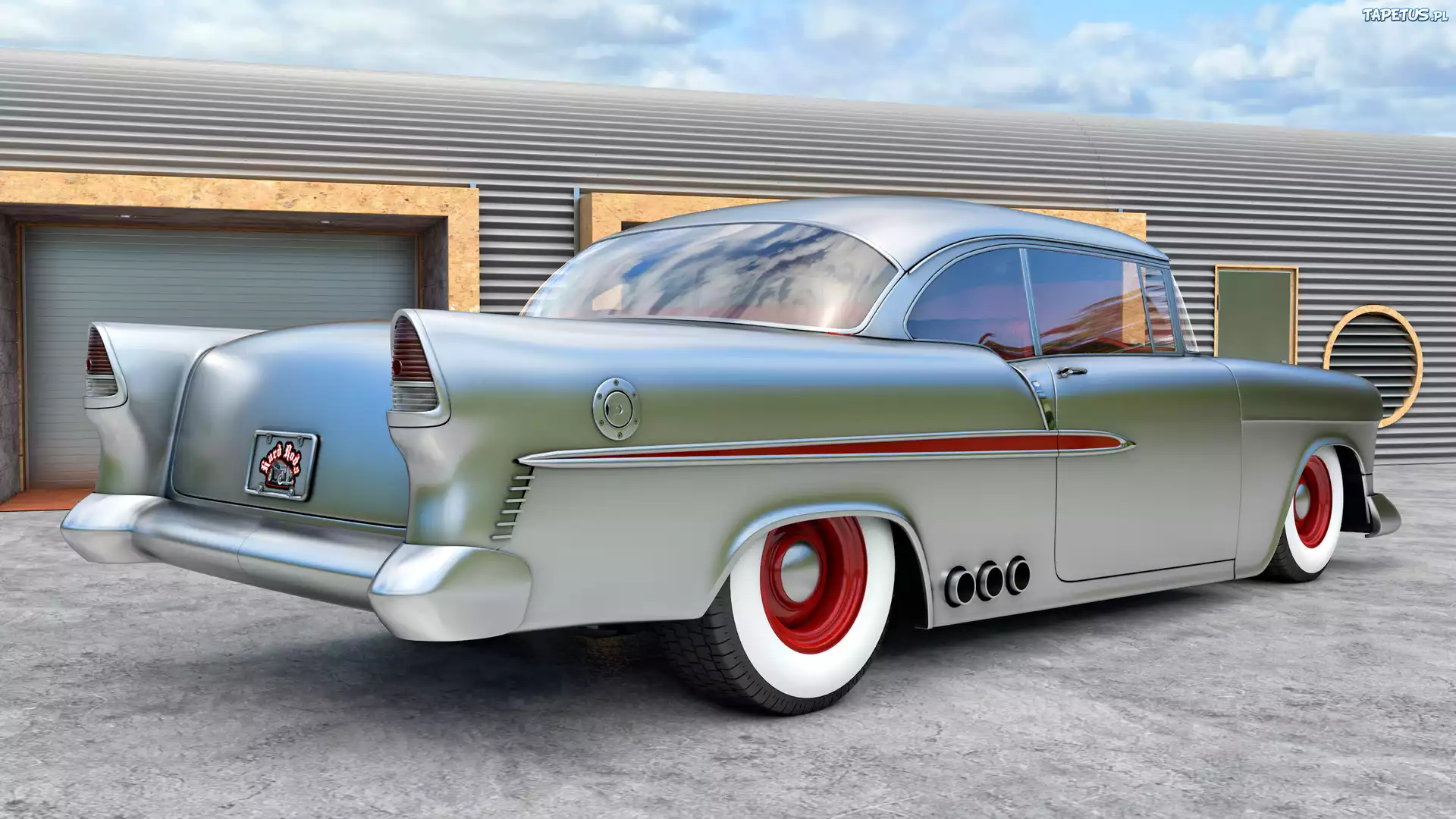 Zabytkowy, Chevrolet BelAir, 1955