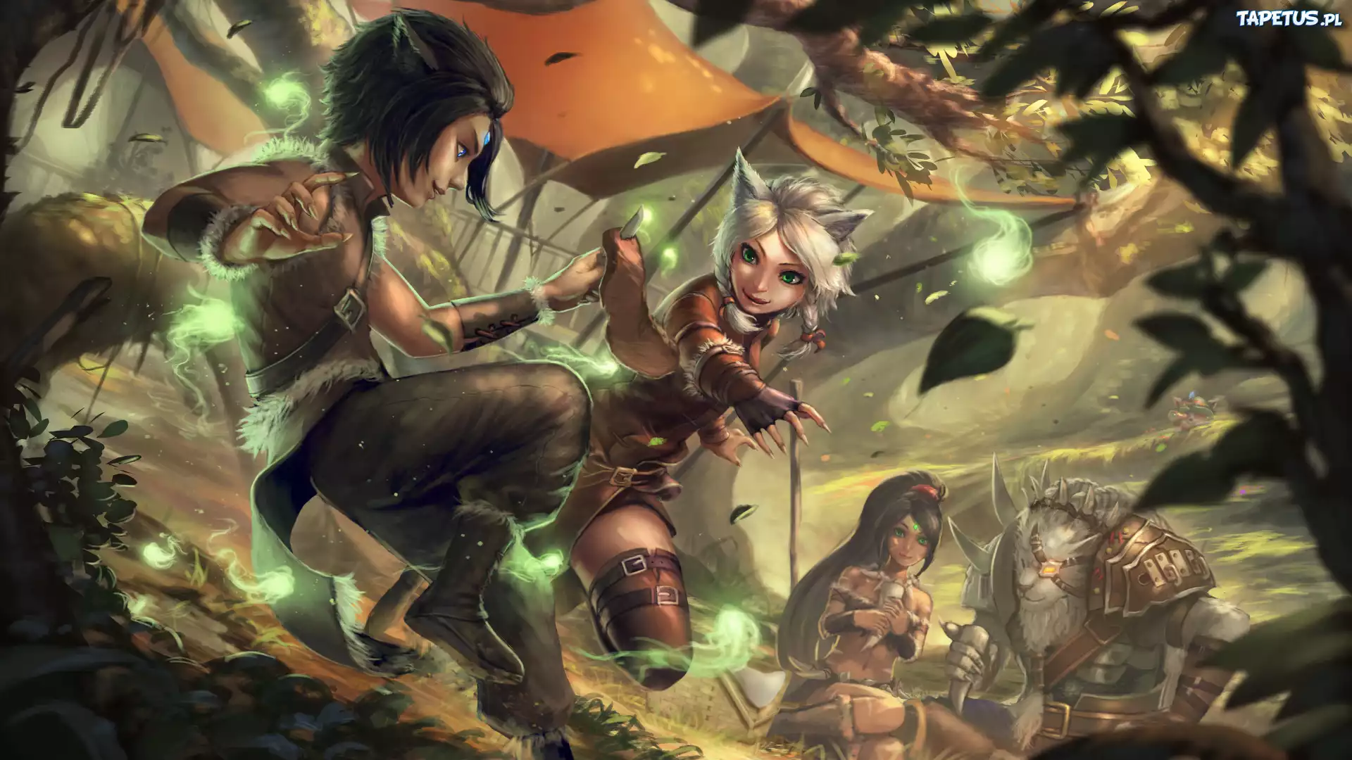 Leagune of legends, Nidalee, Rengar