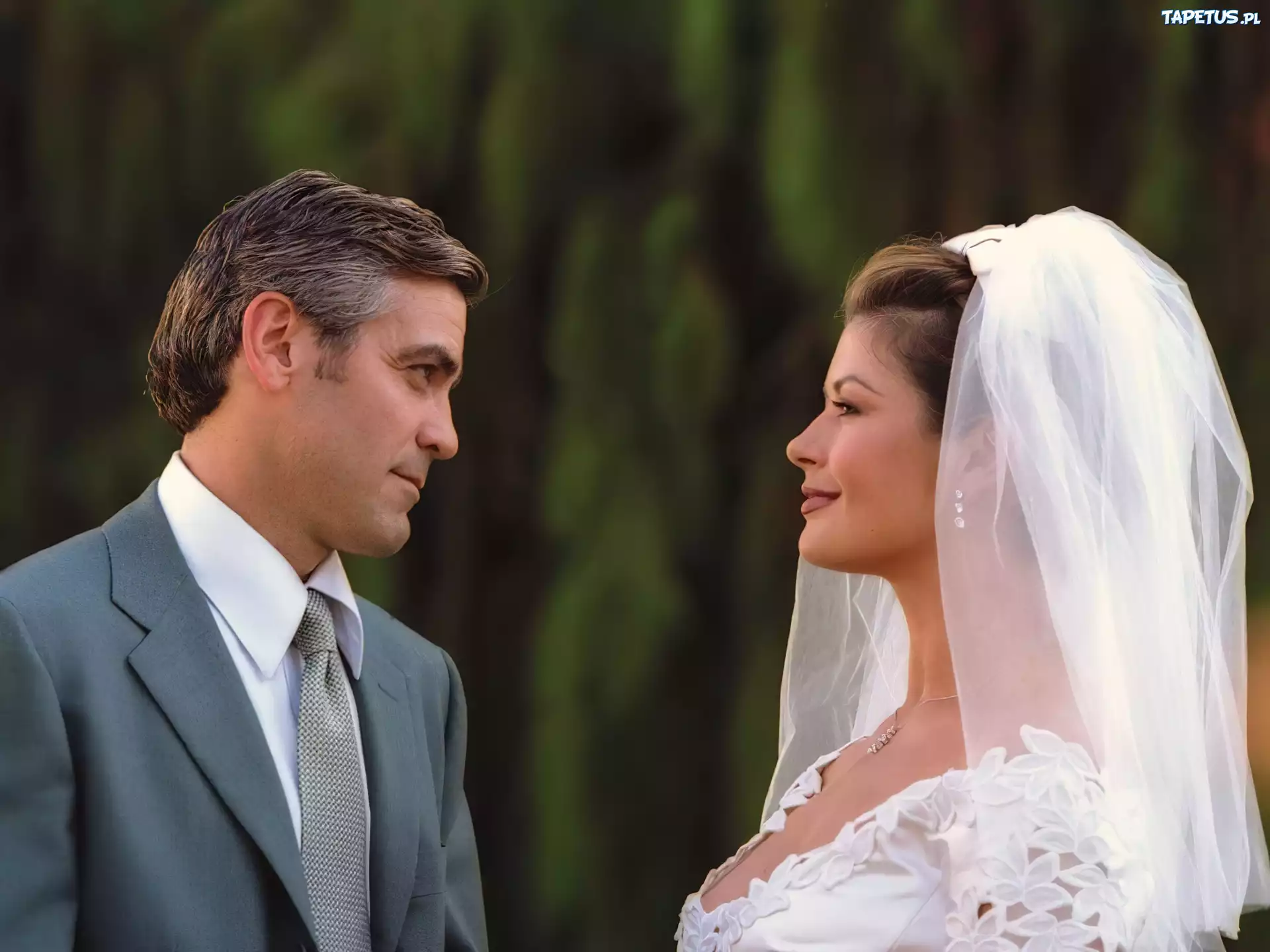 George Clooney,krawat, welon