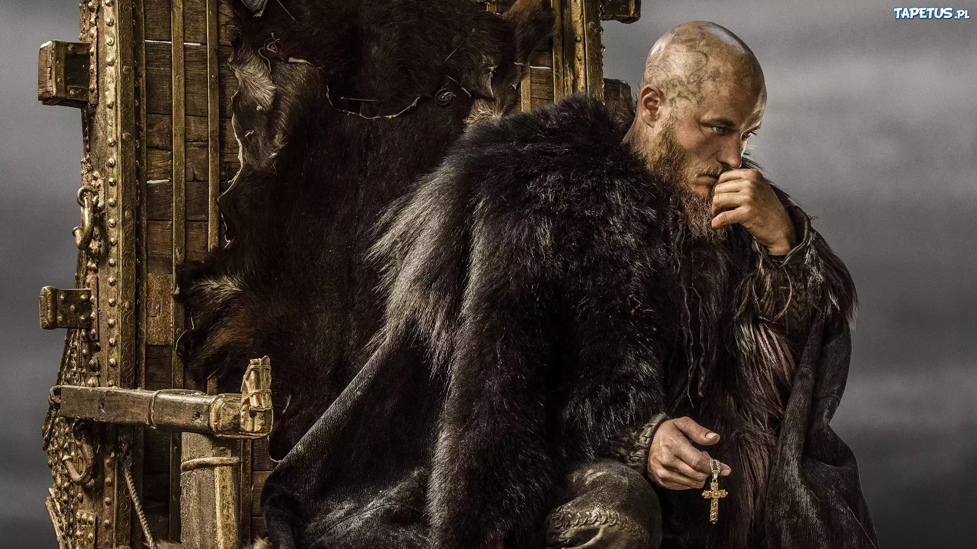 Serial, Vikings, Travis Fimmel, Ragnar Lothbrok, Tron