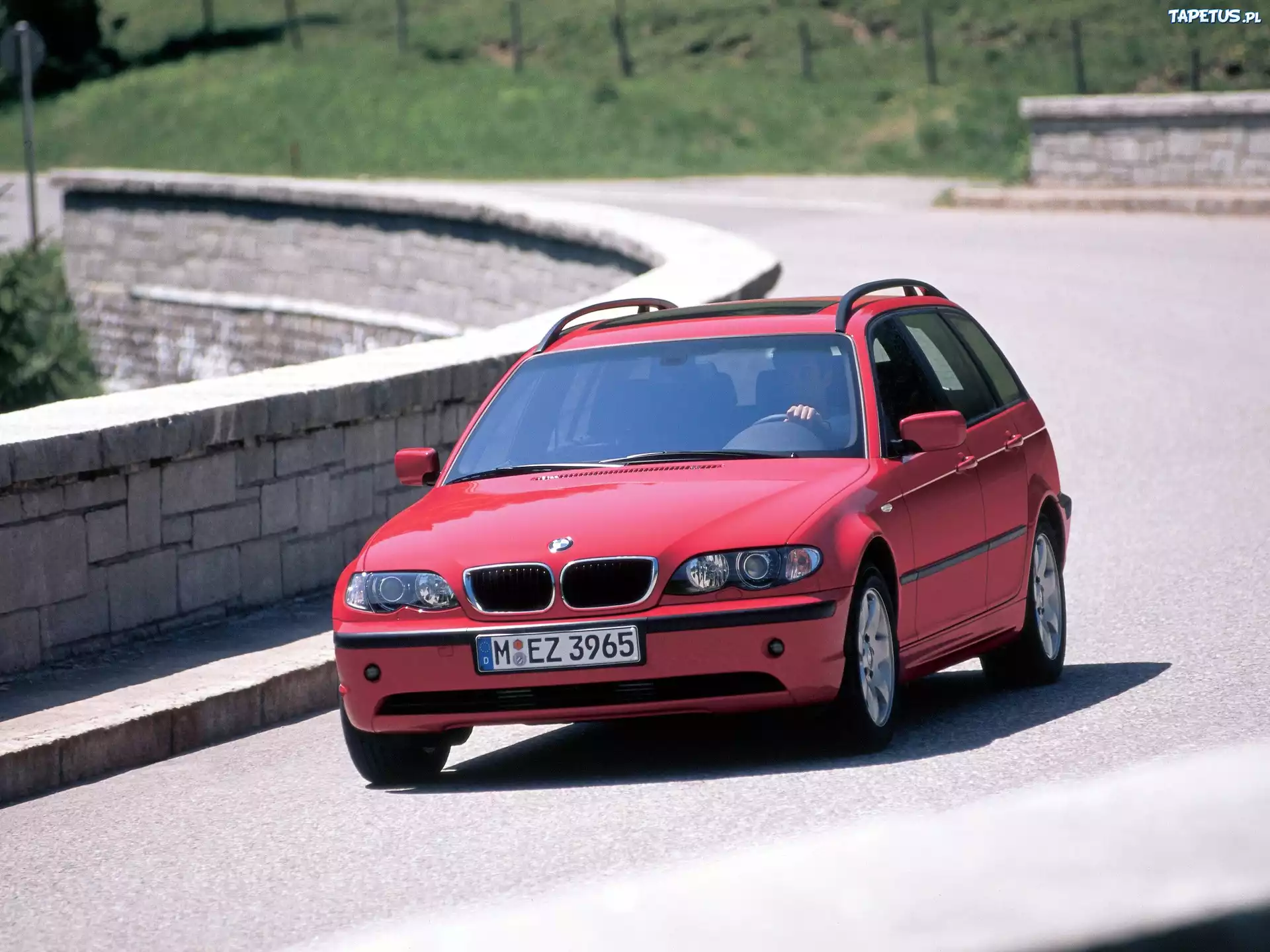 Czerwone, BMW E 46, Kombi