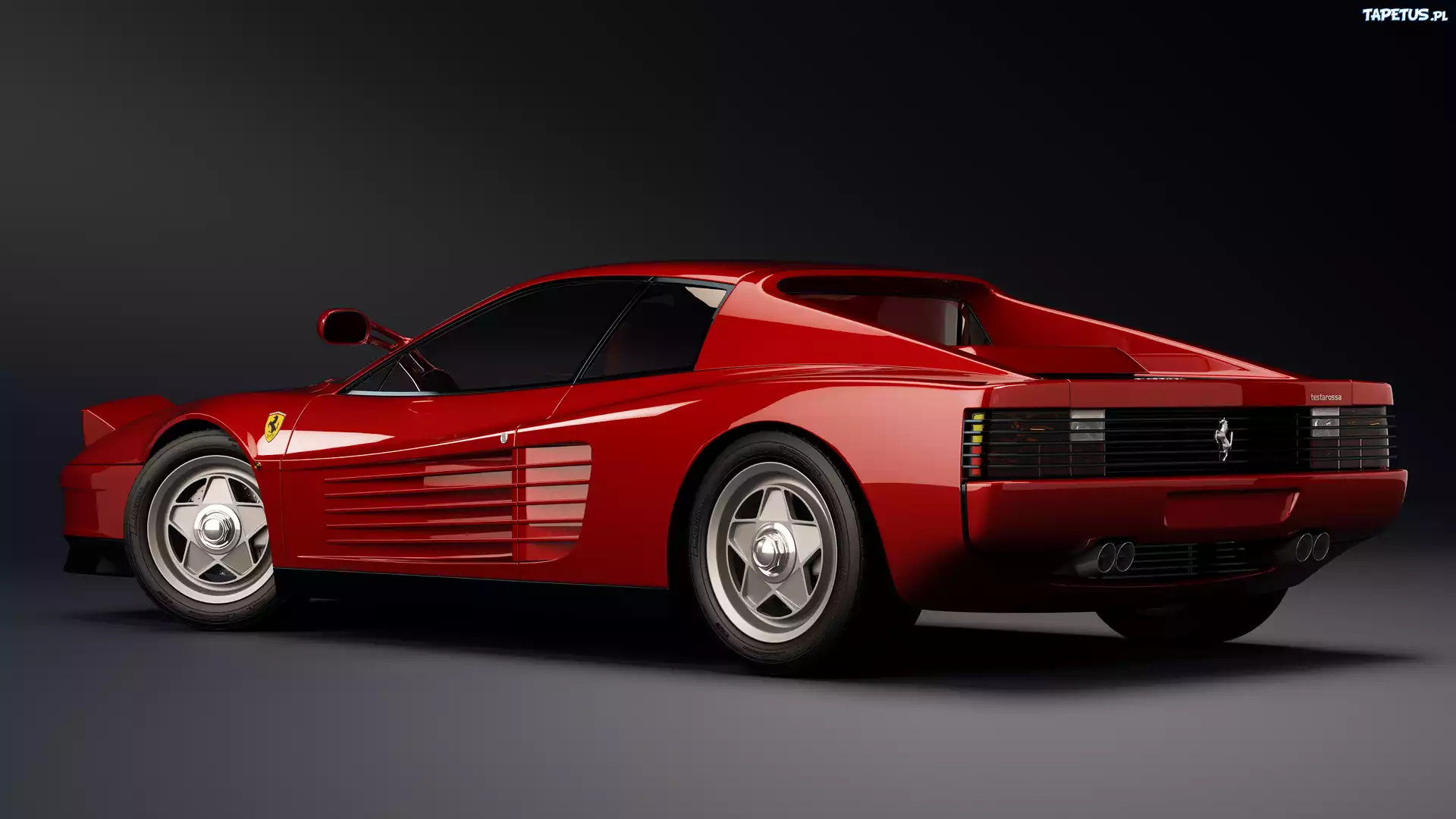 Czerwone, Ferrari Testarossa F110, 1986