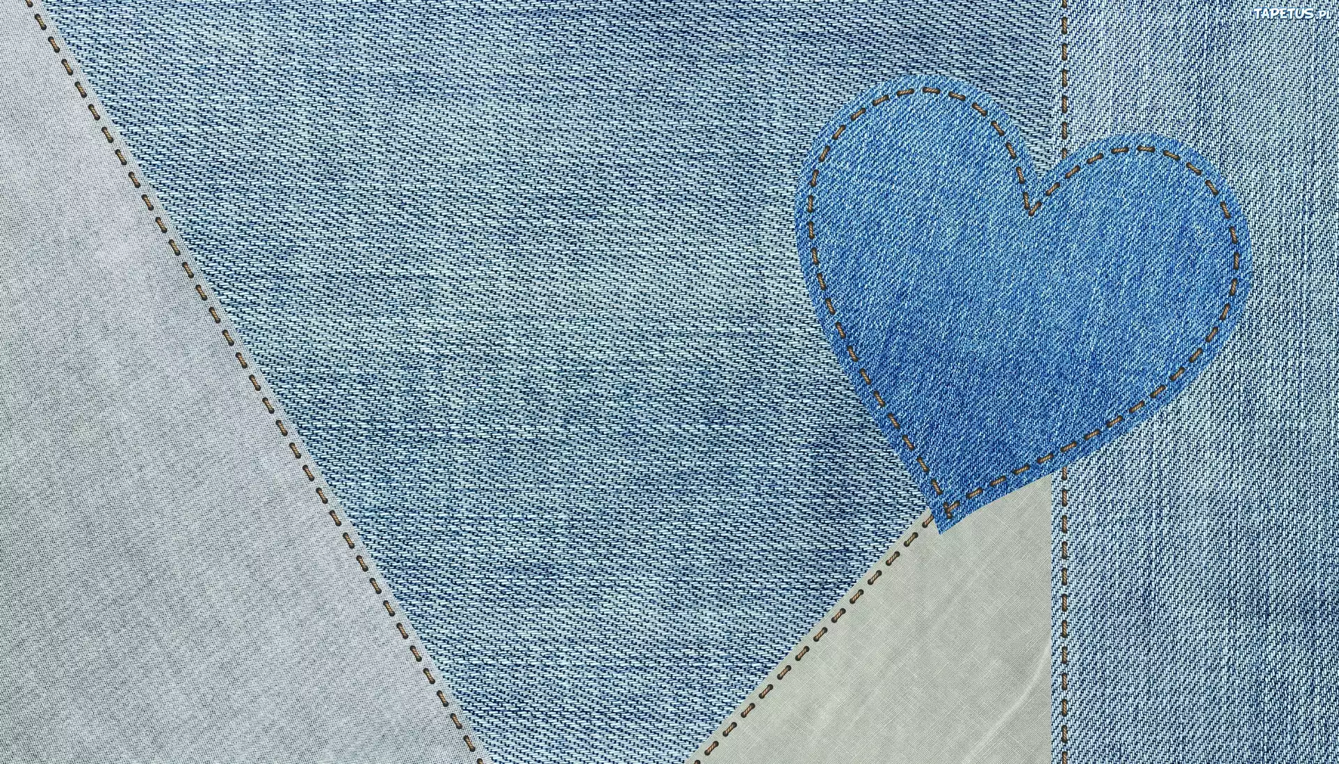 Jeans, Dżins, Serduszko