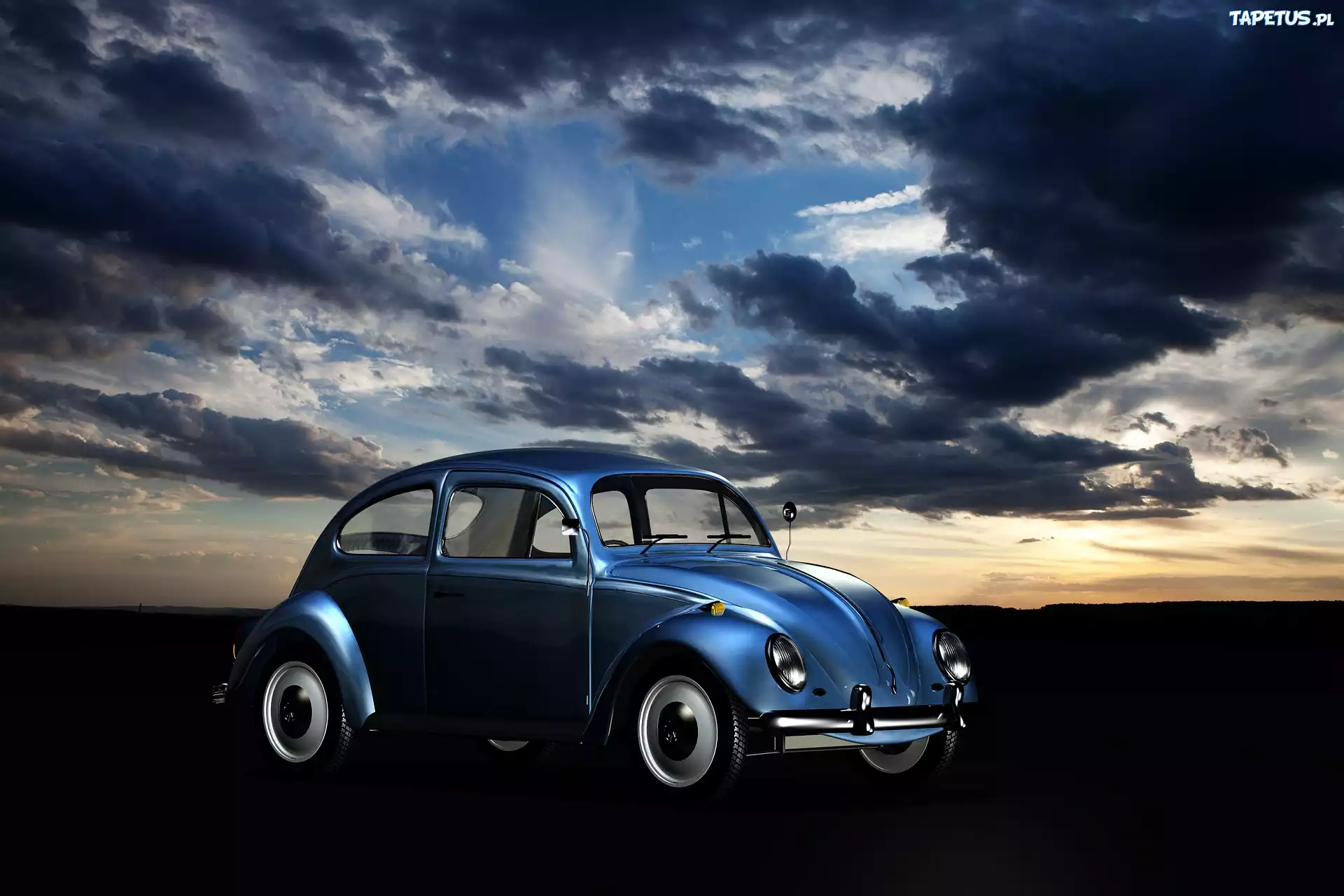 Zabytkowy, Volkswagen Garbus, 1956