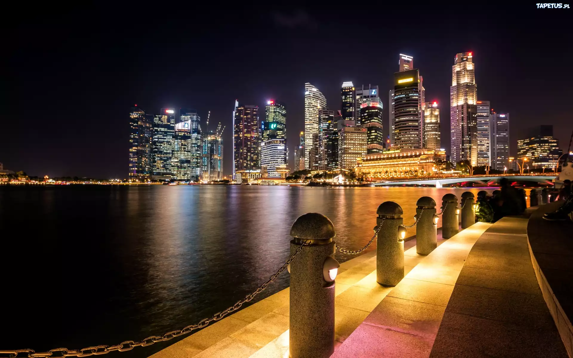 Singapur, Noc, Wybrzeże