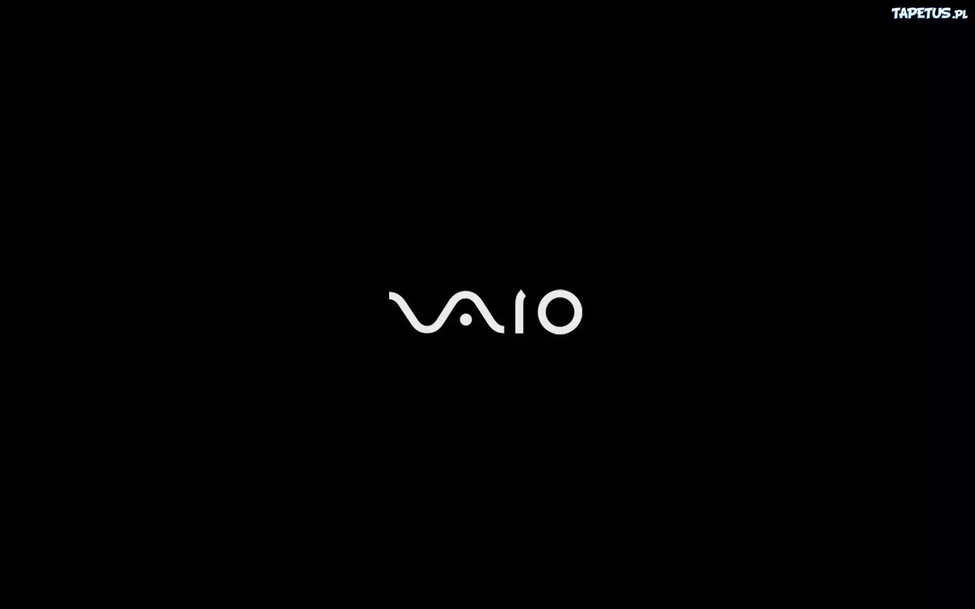Logo, VAIO, Czarne, Tło
