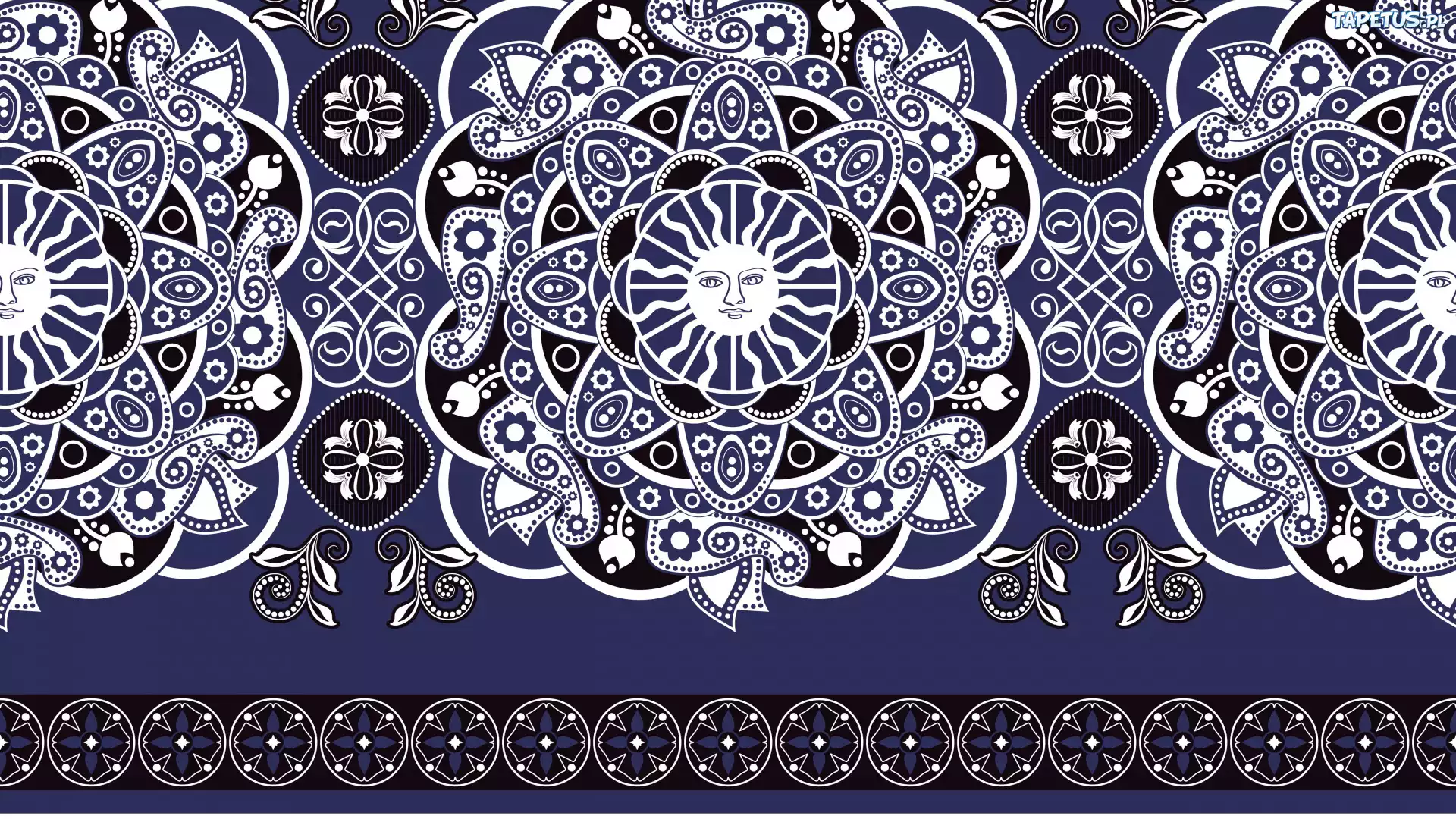 Biały, Wzór, Tekstura, Ornament, Niebieskie, Tło