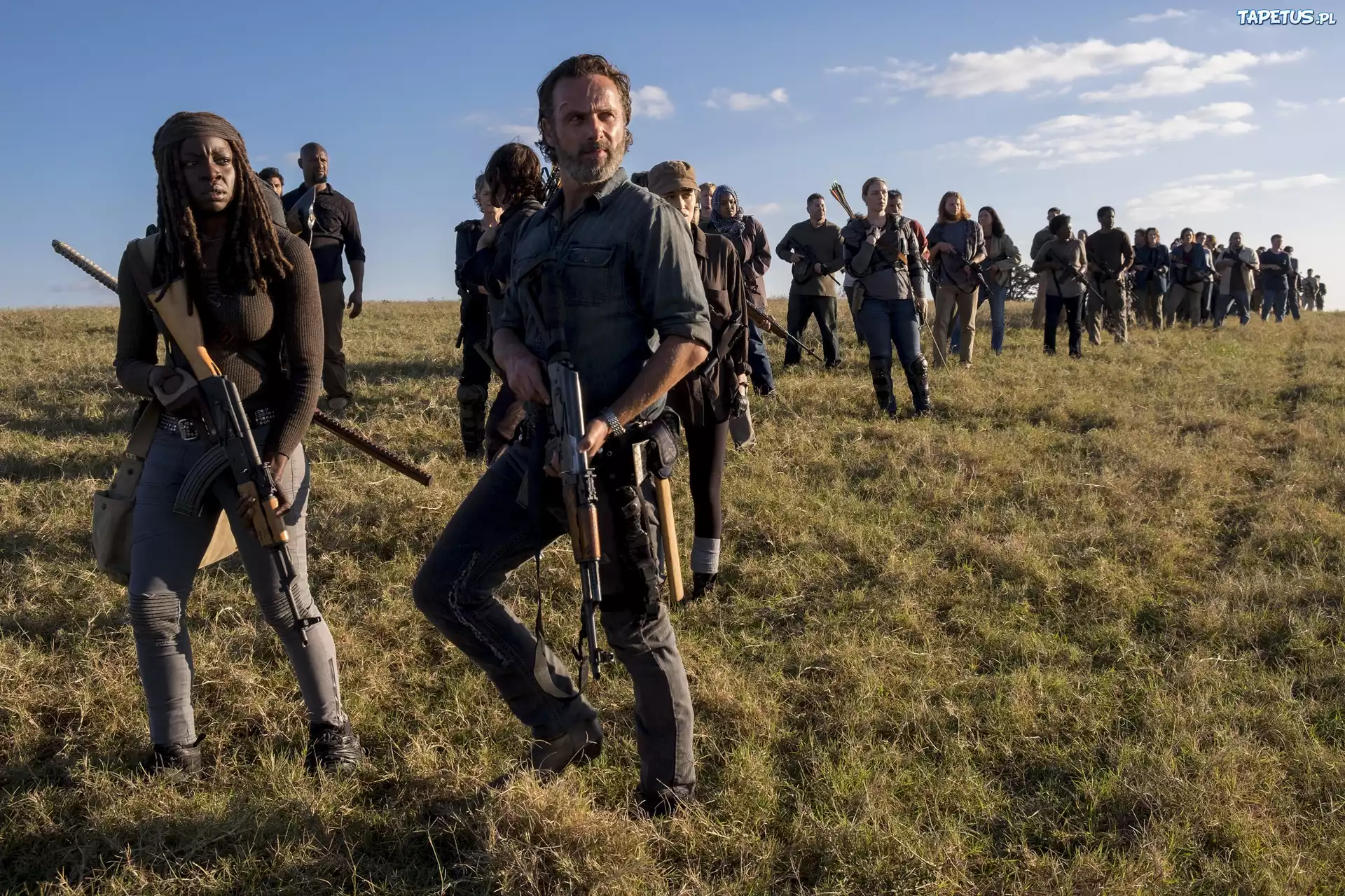 Seriale Co Zywe Trupy The Walking Dead Serial, The Walking Dead, Żywe trupy, Rick Grimes - Andrew Lincoln