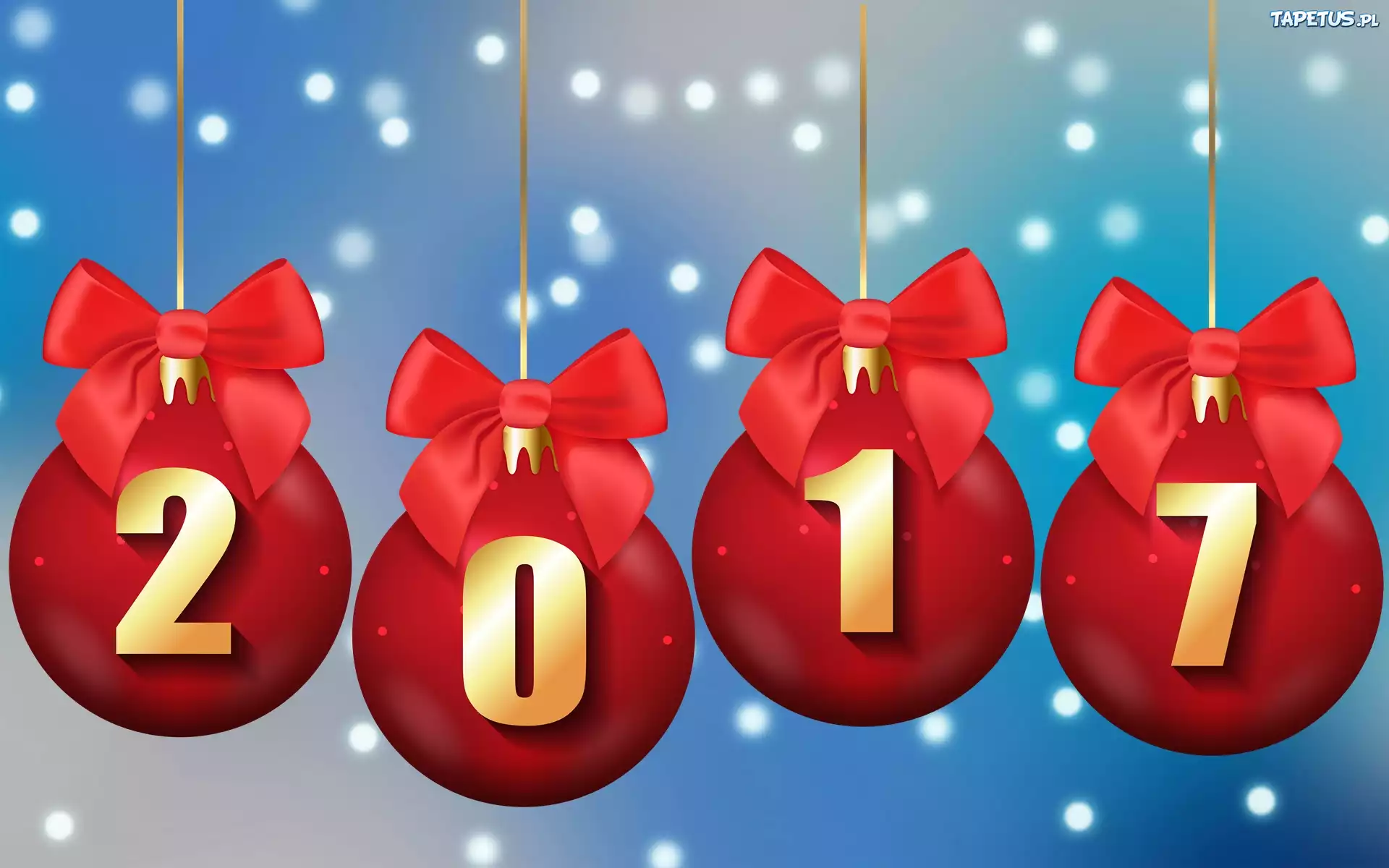 Bombki, Kokardki, Nowy Rok 2017