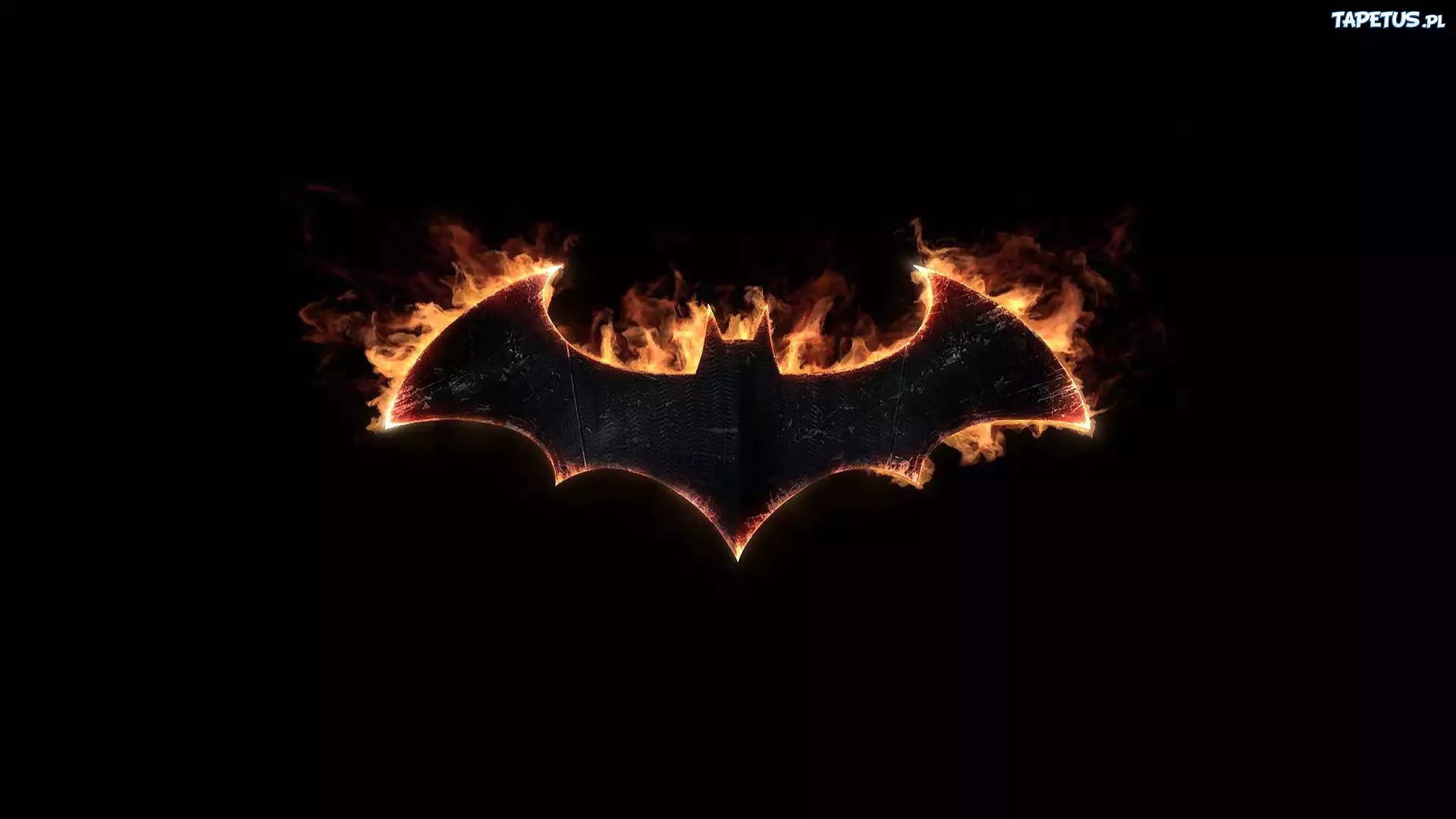 Gra, Batman Arkham Knight, Znak, Symbol, Nietoperz
